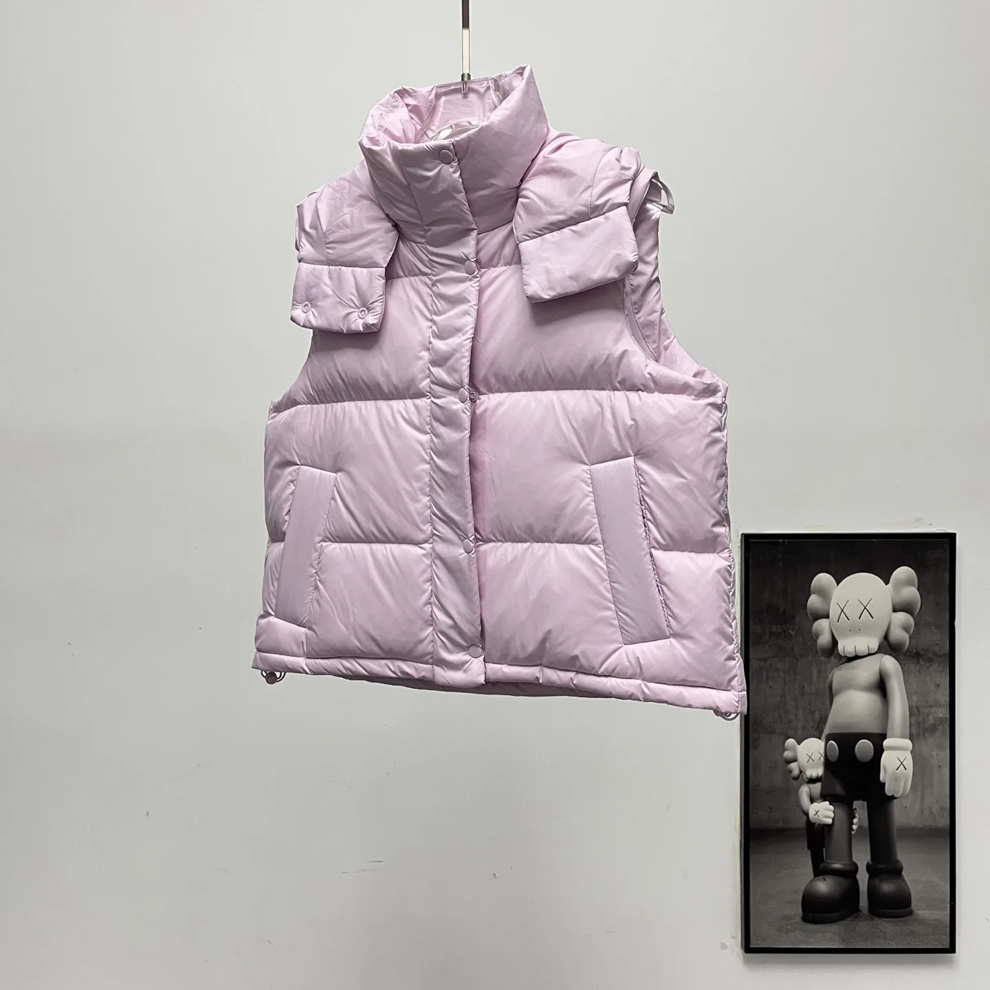 Wunder Puff Hooded Down Vest D36020321 — view 2