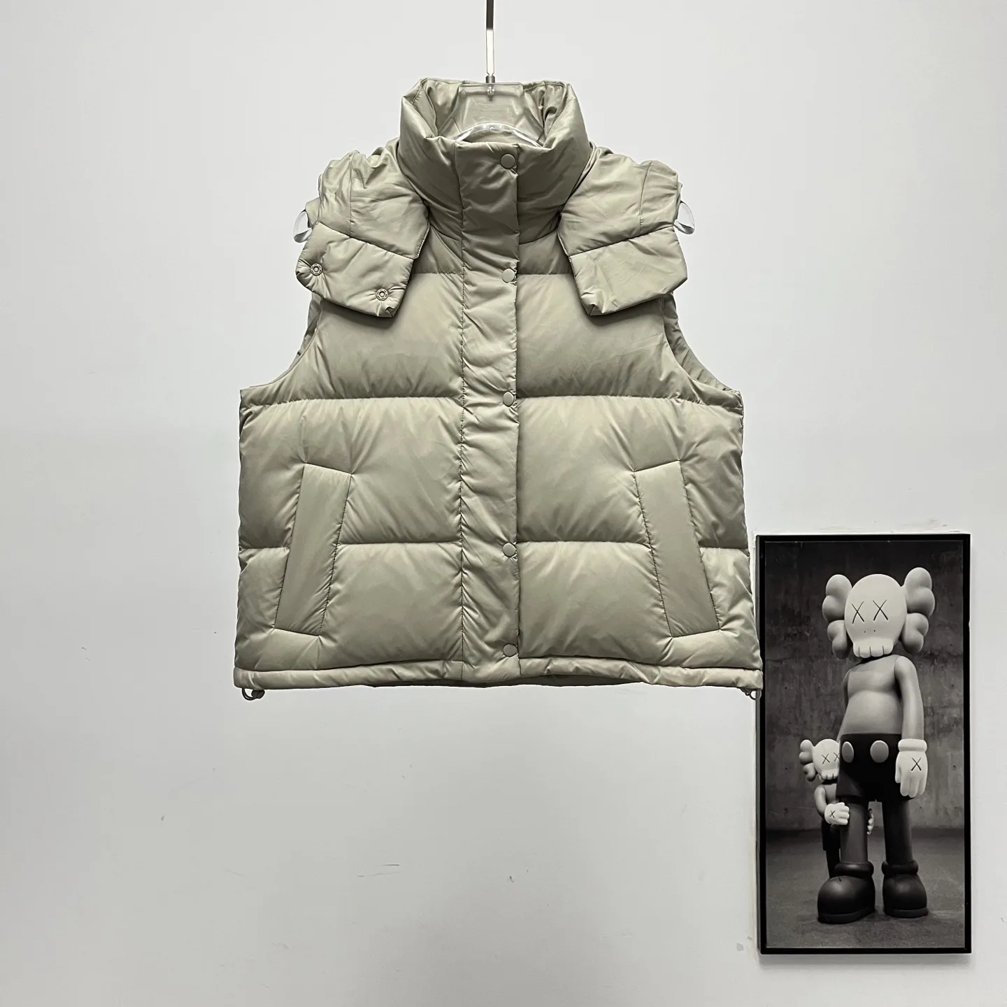 Wunder Puff Hooded Down Gilet D36020320