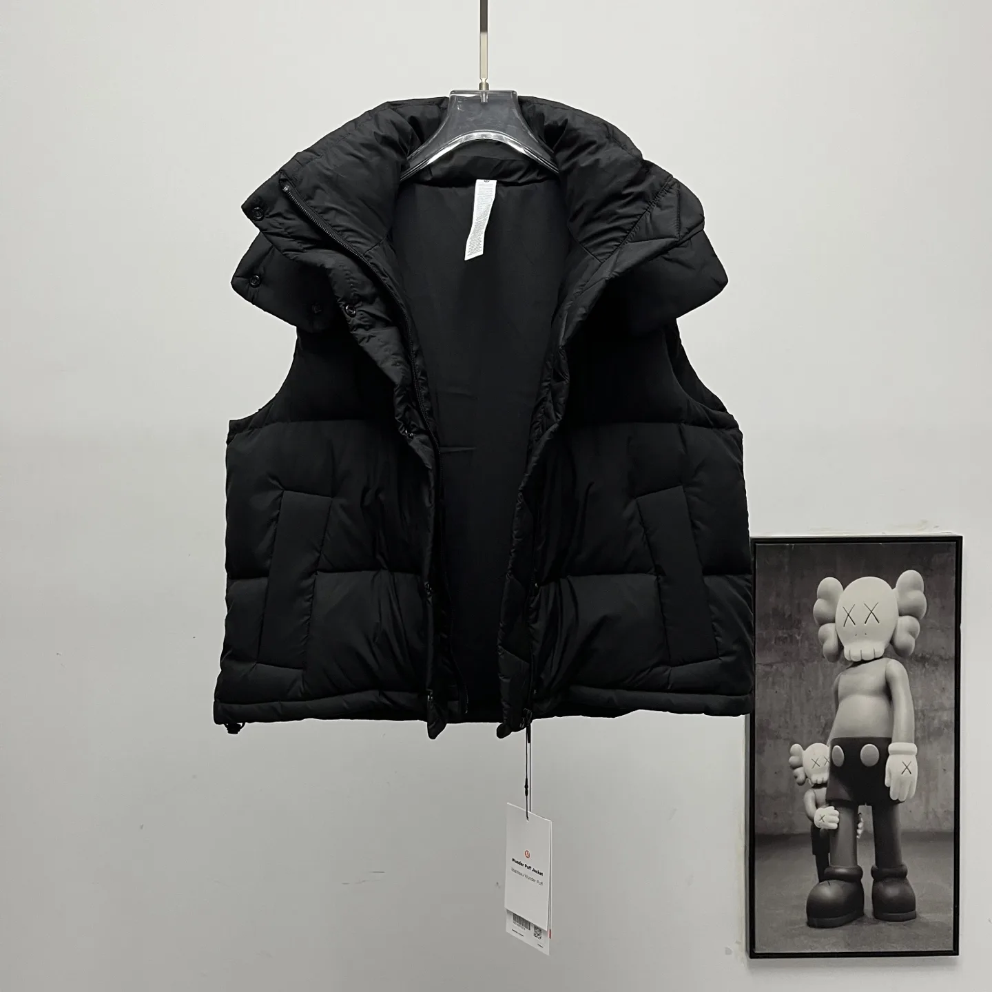 Wunder Puff Hooded Down Vest D36020318 — view 5