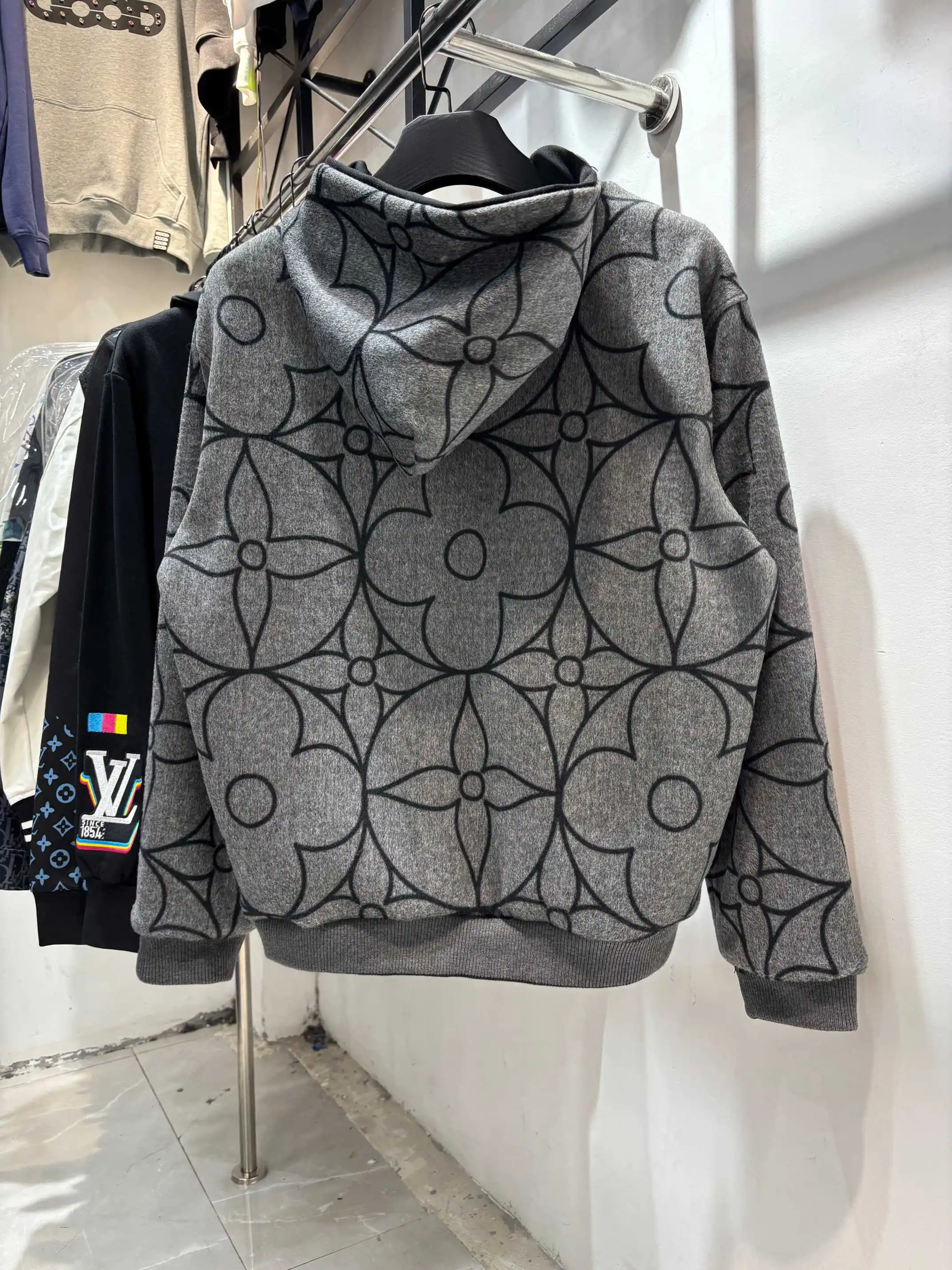 Reversible Monogram Jacquard Wool Jacket D36513859 — view 4
