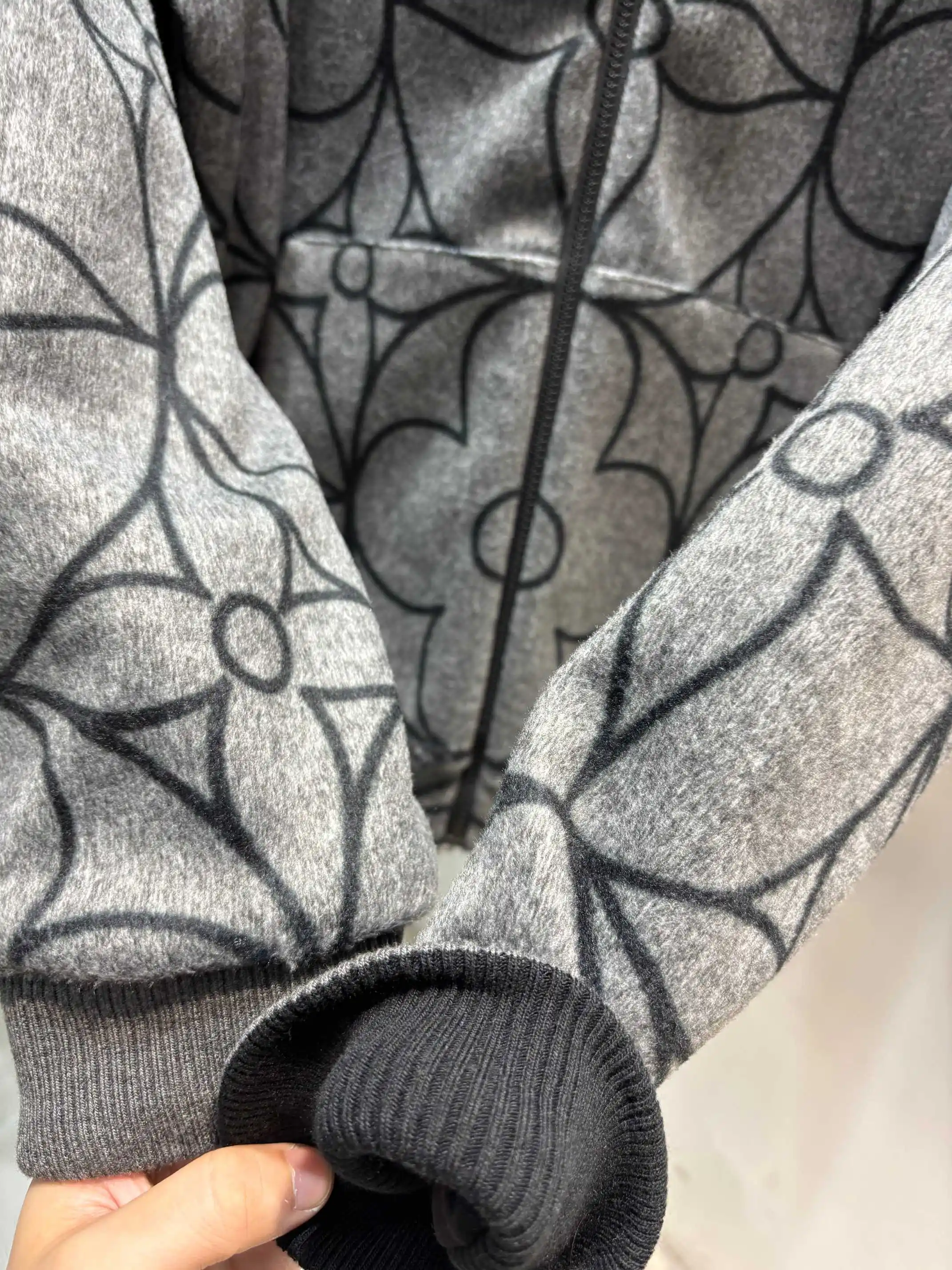 Reversible Monogram Jacquard Wool Jacket D36513859 — view 8