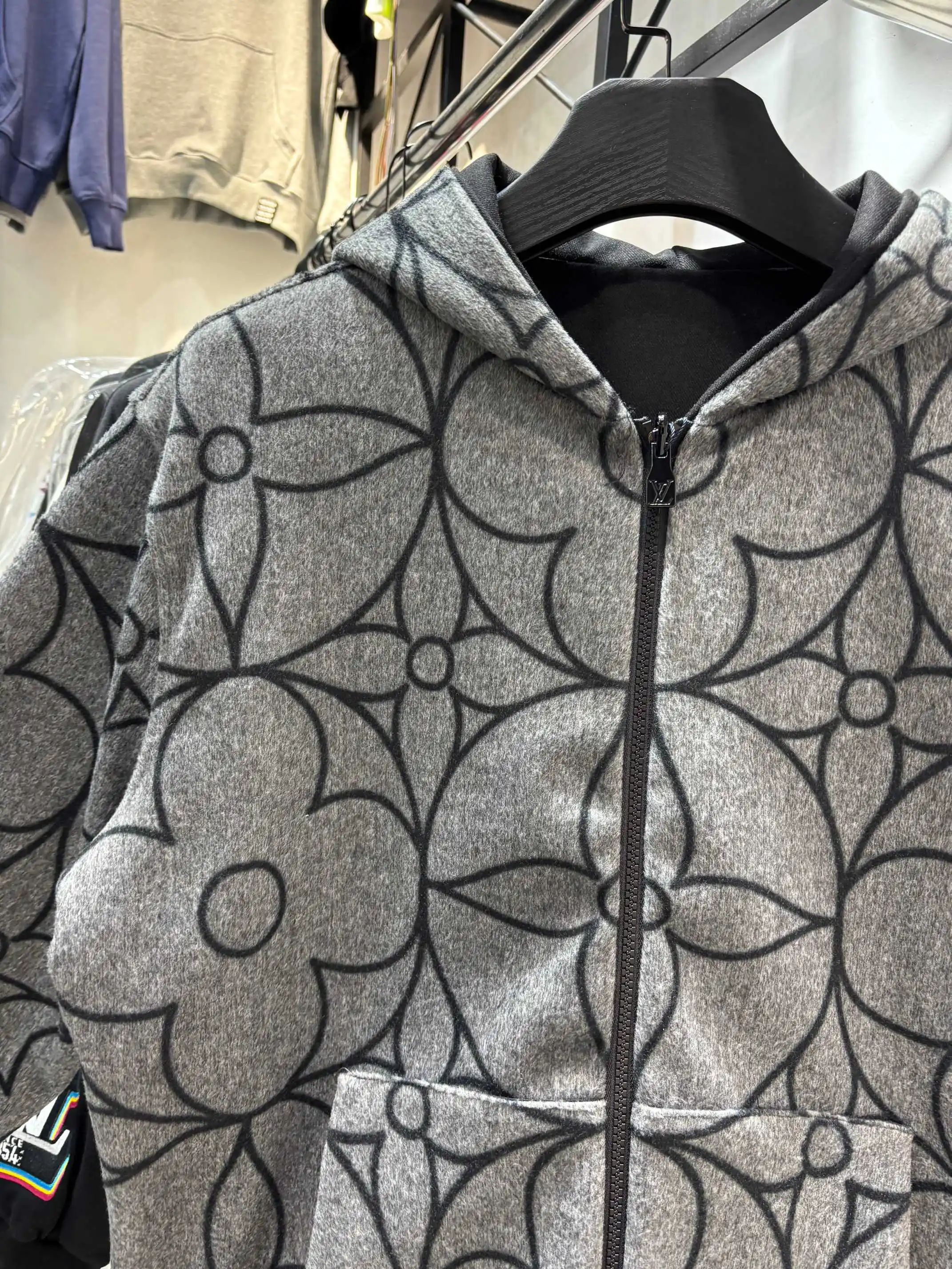 Reversible Monogram Jacquard Wool Jacket D36513859 — view 10