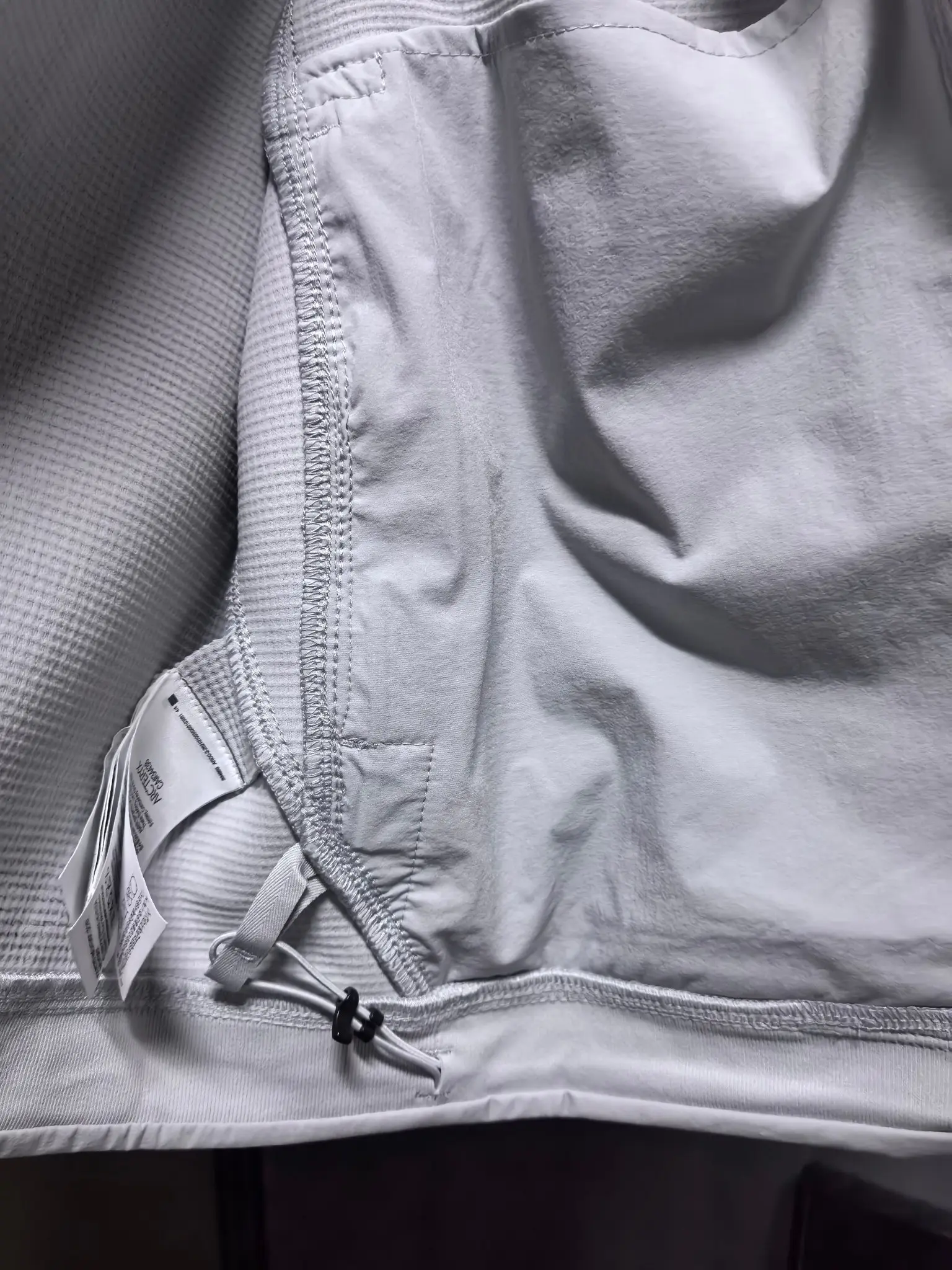 Waffle-Knit Zip-Up Performance Jacket D37022129 — view 9