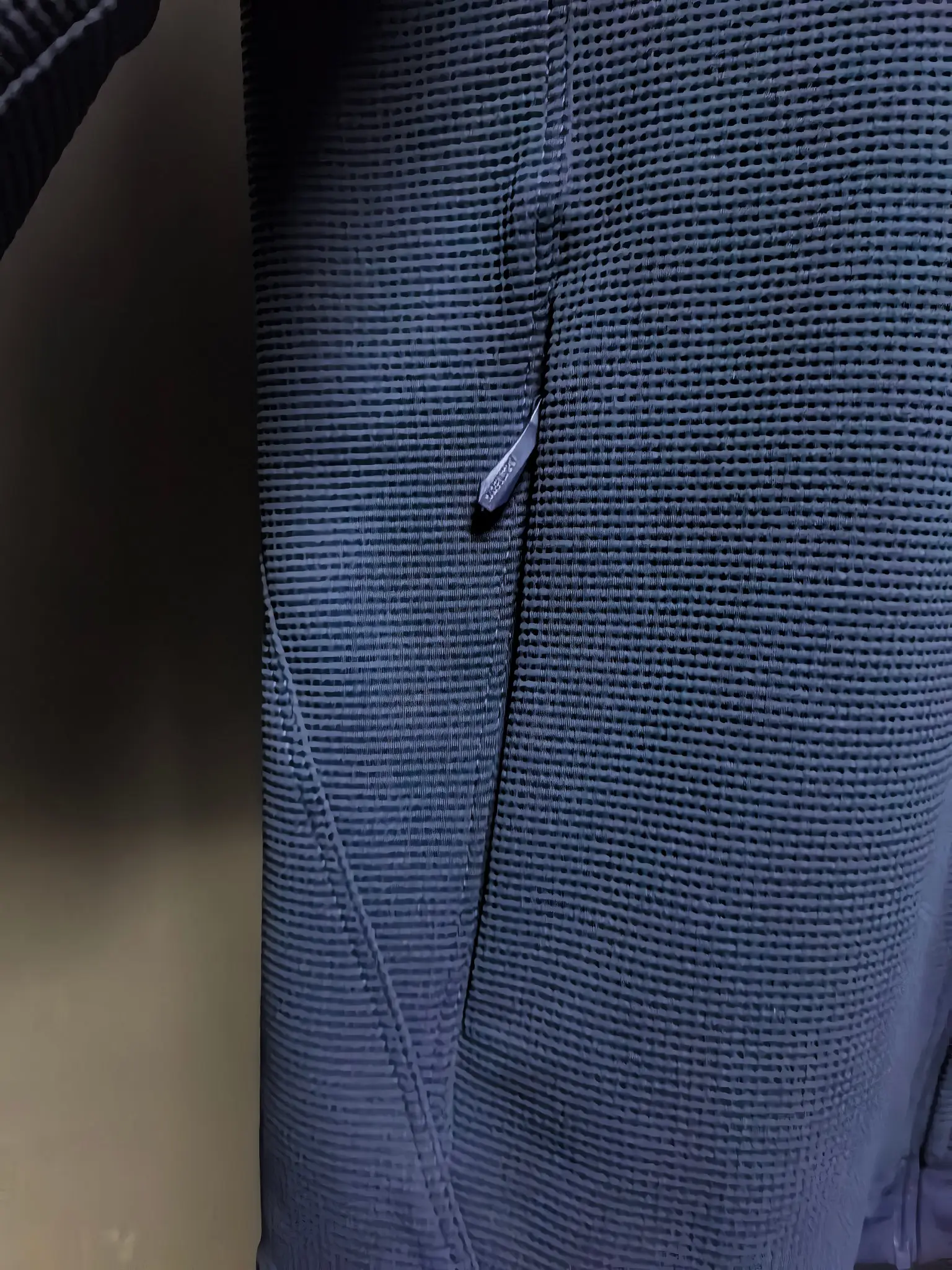 Waffle-Knit Zip-Up Performance Jacket D37022130 — view 6