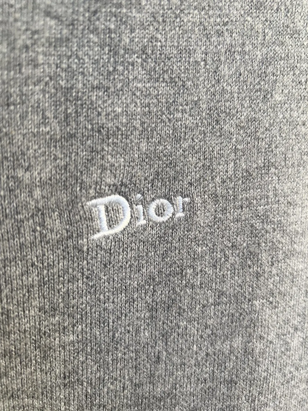 Logo-Embroidered Wool-Blend Zip-Up Hoodie D37020545 — view 3