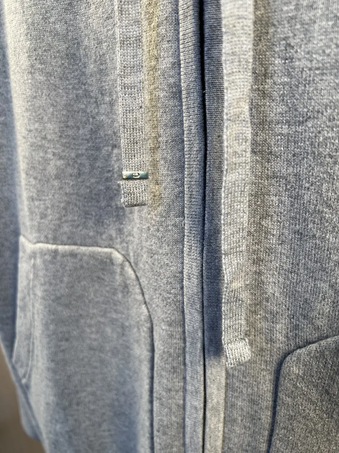 Logo-Embroidered Wool-Blend Zip-Up Hoodie D37020545 — view 4