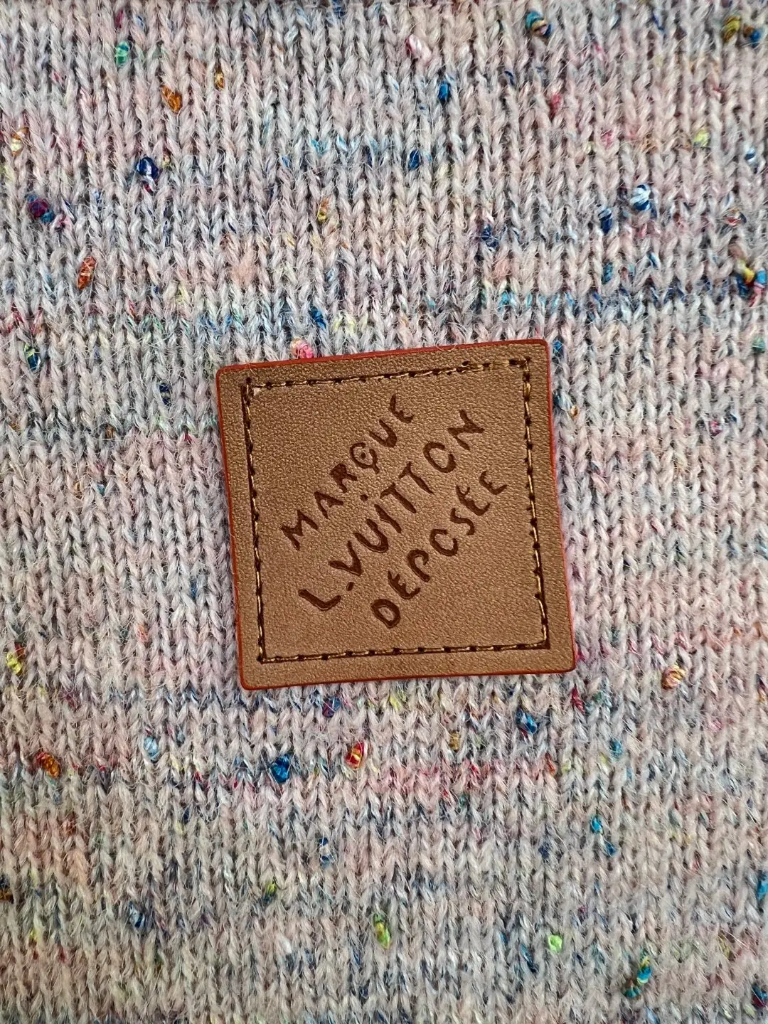 Speckled Wool Knit Cardigan with Pearl Buttons D37020552 — view 5