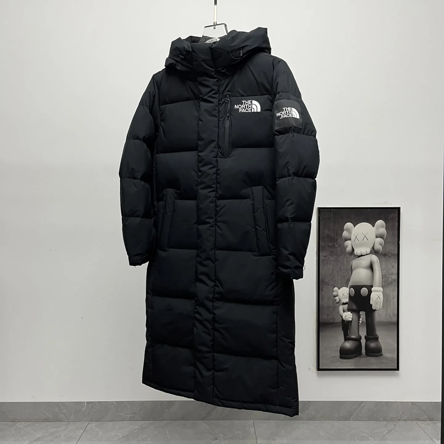 Longline Down-Filled Hooded Puffer Coat D38020343 — view 2
