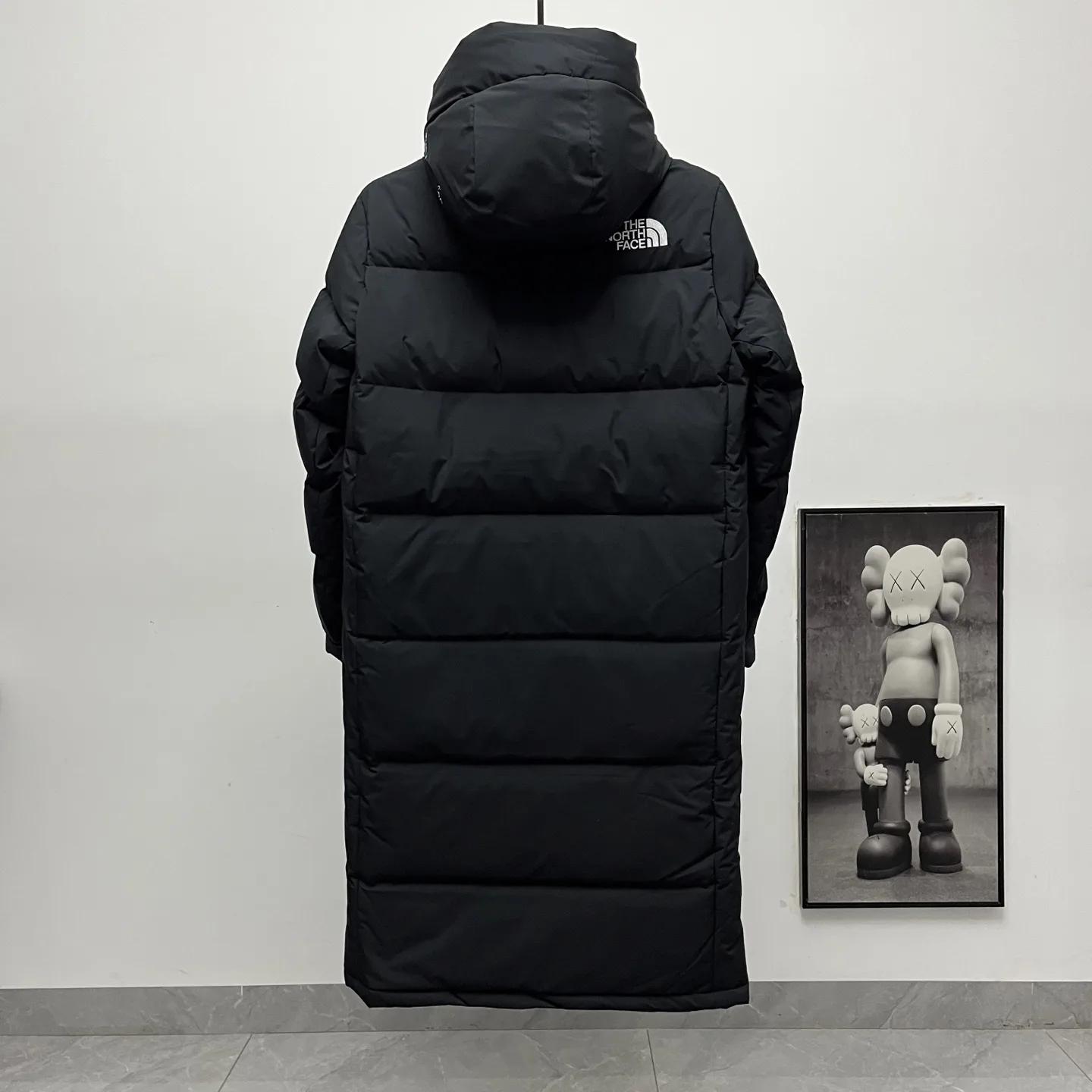 Longline Down-Filled Hooded Puffer Coat D38020343 — view 3