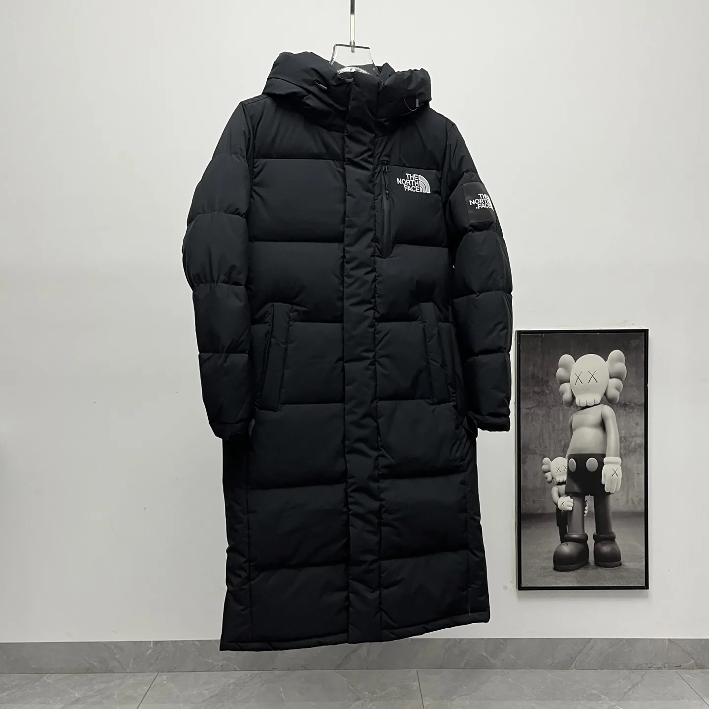 Longline Down-Filled Hooded Puffer Coat D38020343 — view 4
