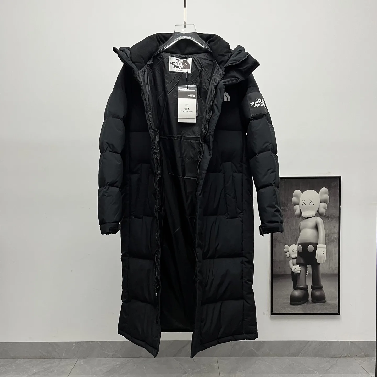 Longline Down-Filled Hooded Puffer Coat D38020343 — view 5