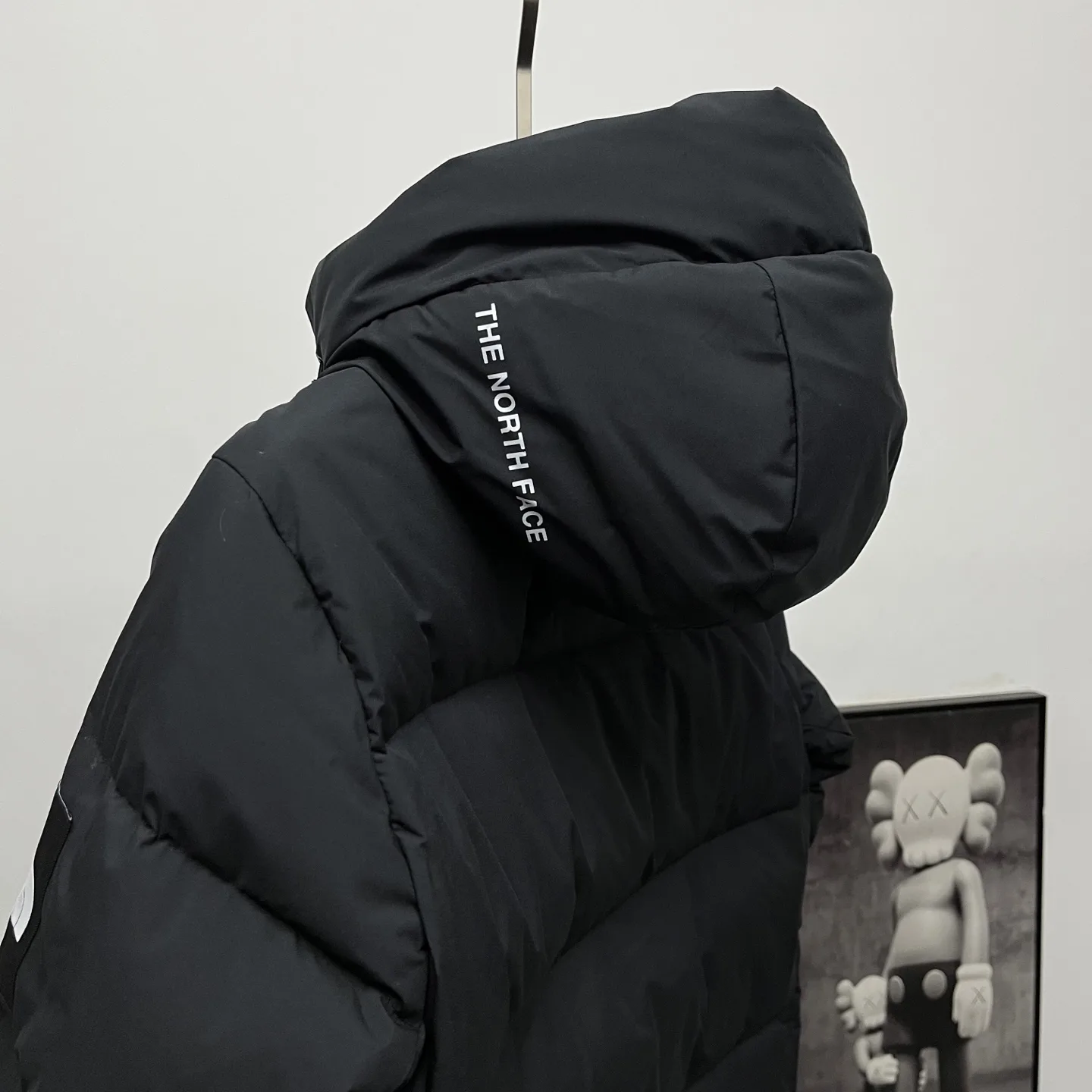 Longline Down-Filled Hooded Puffer Coat D38020343 — view 7