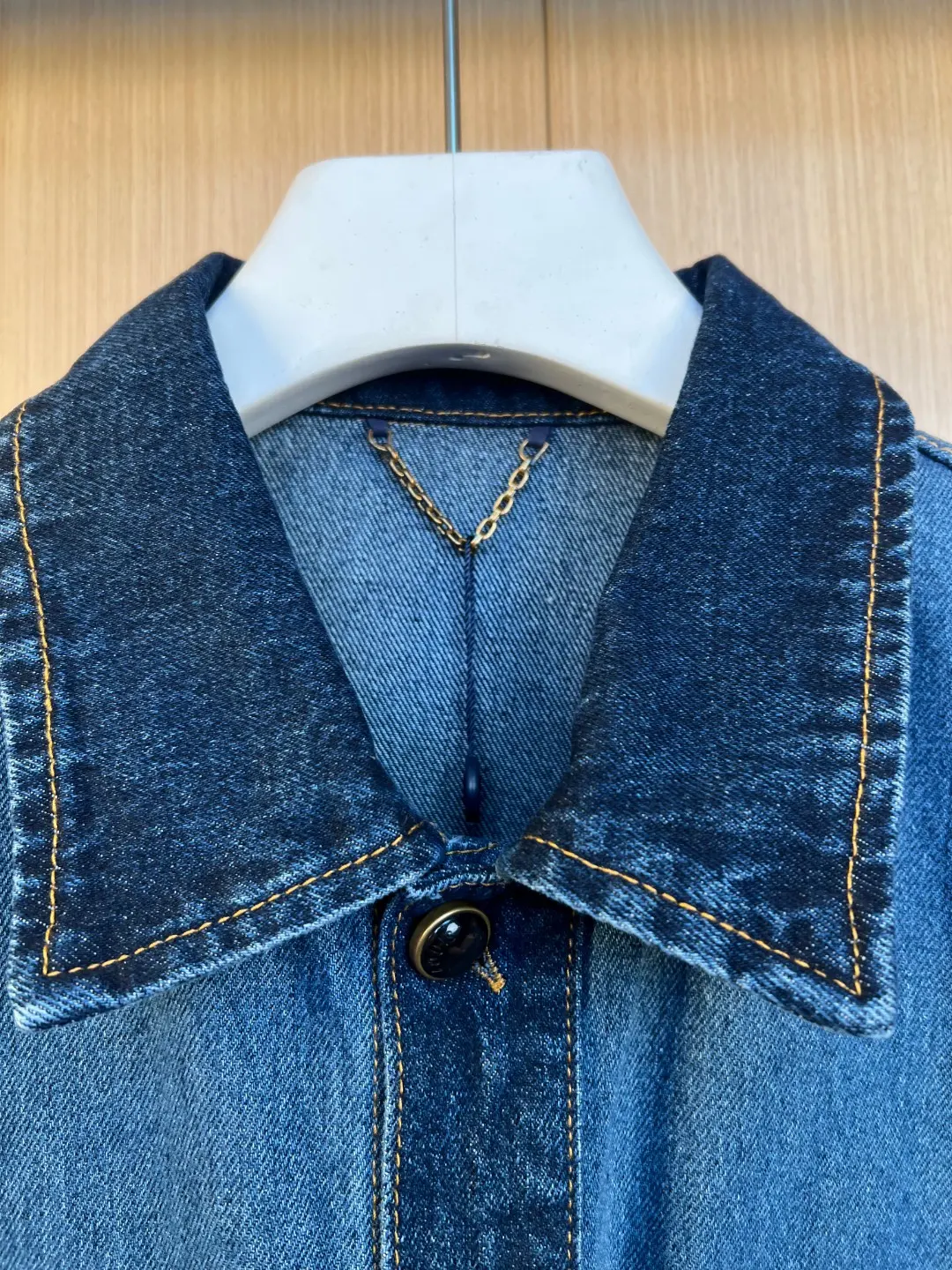 Monogram Gradient Denim Jacket D39020565 — view 3