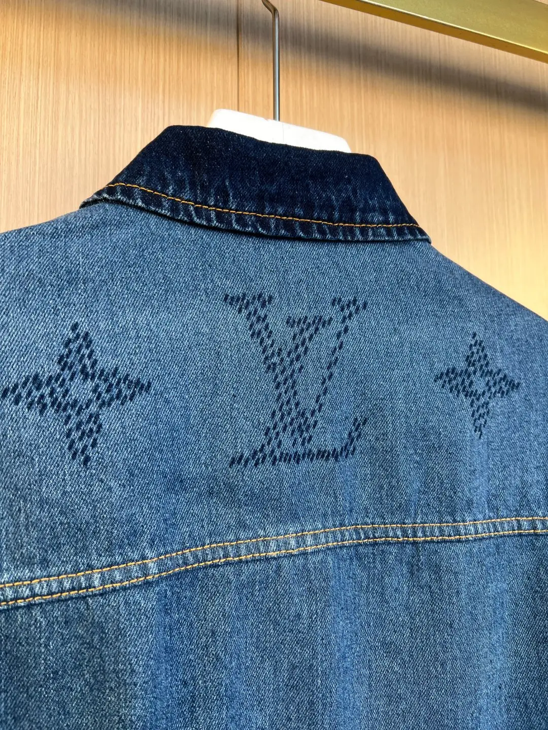 Monogram Gradient Denim Jacket D39020565 — view 9