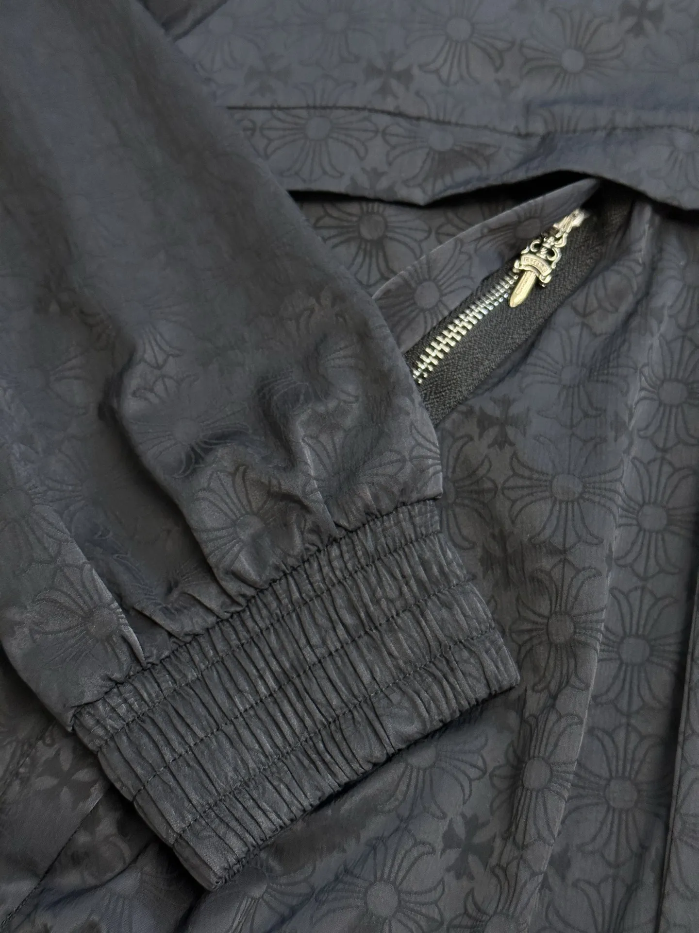 Monogram Jacquard Zip-Up Bomber Jacket D39020465 — view 7