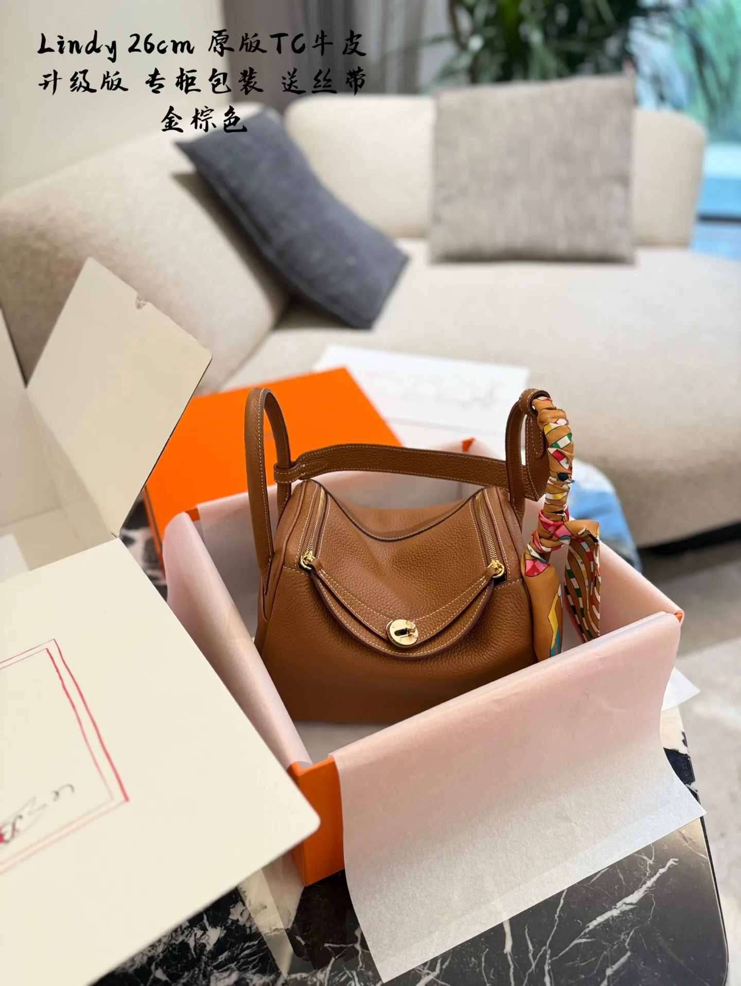 Lindy Top-Handle Bag D43018505