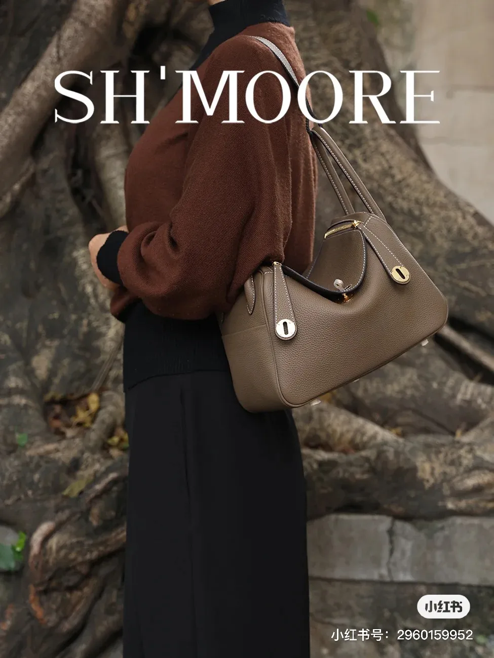 Lindy Top-Handle Bag in Togo Leather D43018503 — view 5