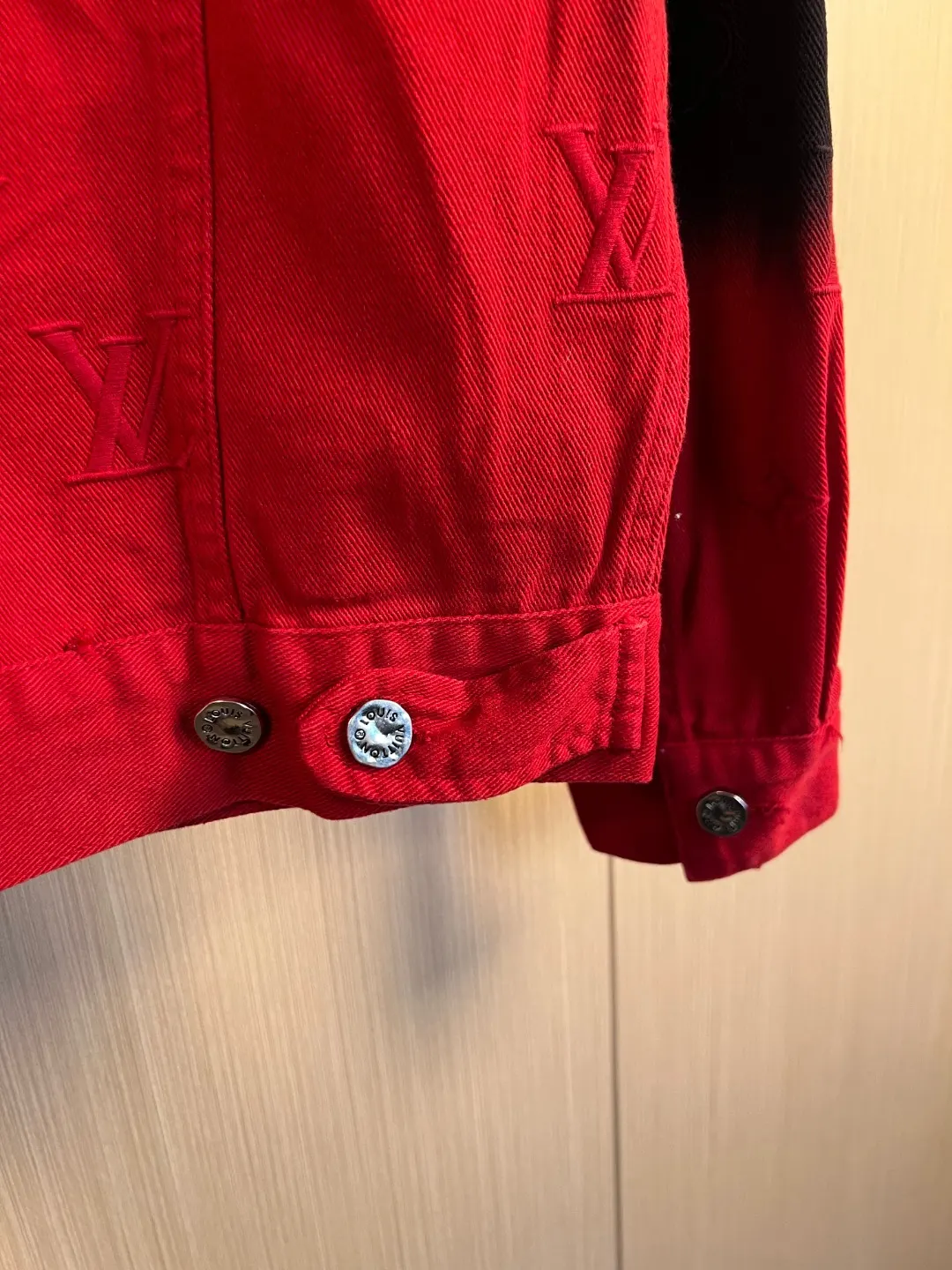 Monogram Gradient Embroidered Denim Jacket D45020563 — view 7