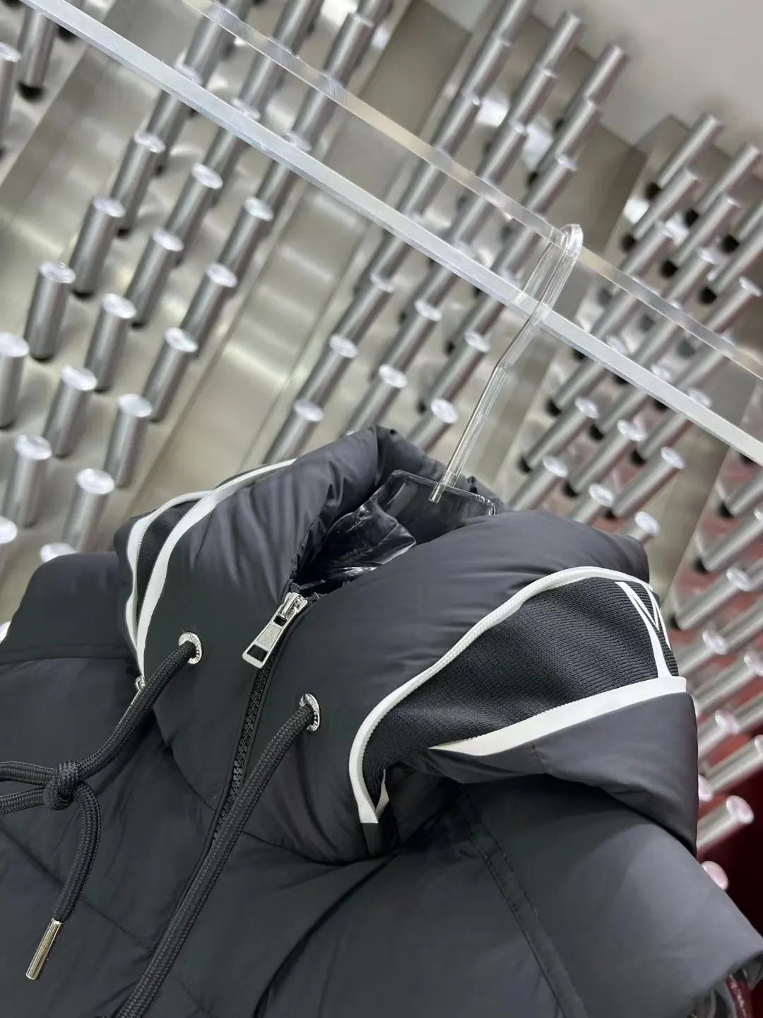 Moncler Hooded Down-Filled Puffer Gilet D47022143 — view 3