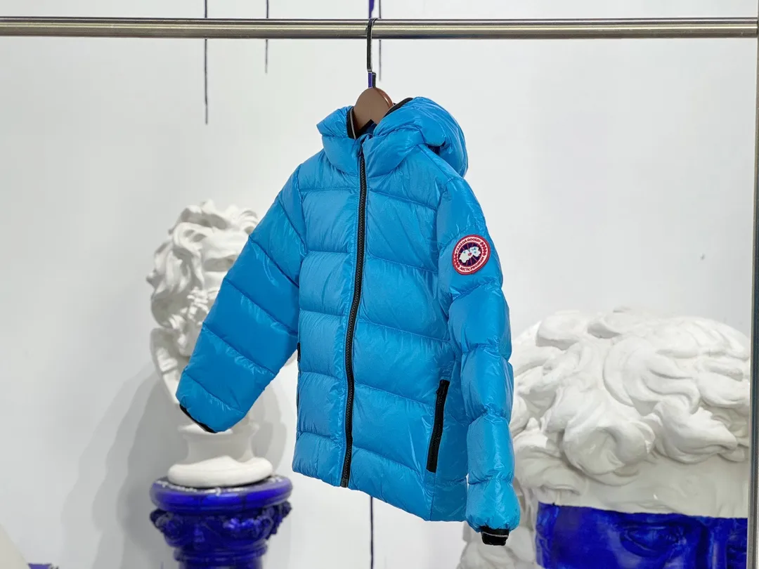 Kids' Crofton Hooded Down Jacket D47022203 — view 2