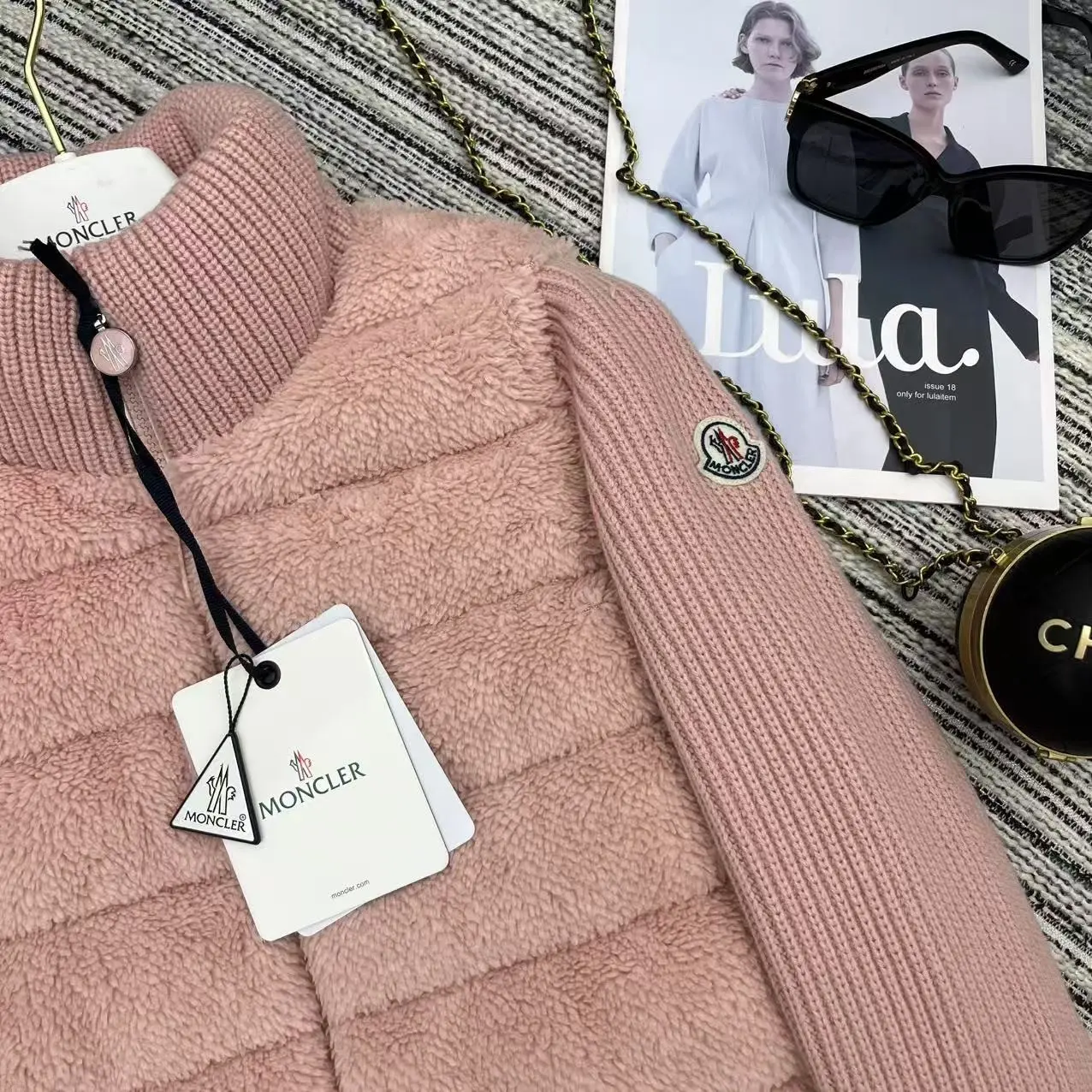Quilted Down-Filled Cardigan Jacket D47022187 — view 4