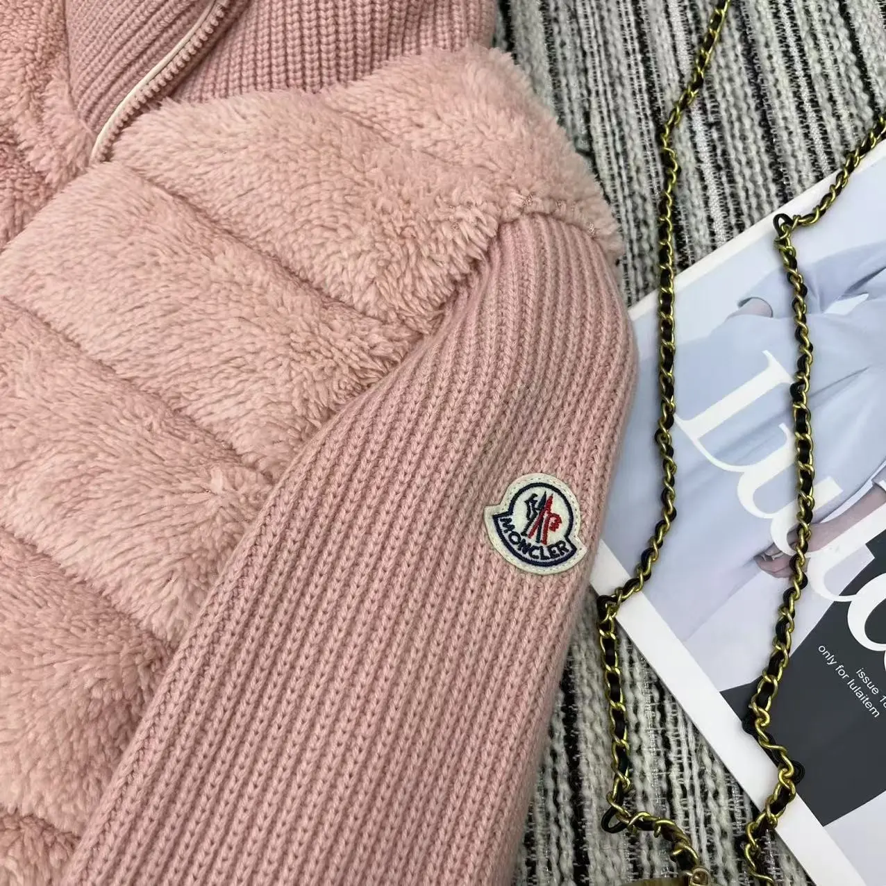 Quilted Down-Filled Cardigan Jacket D47022187 — view 5