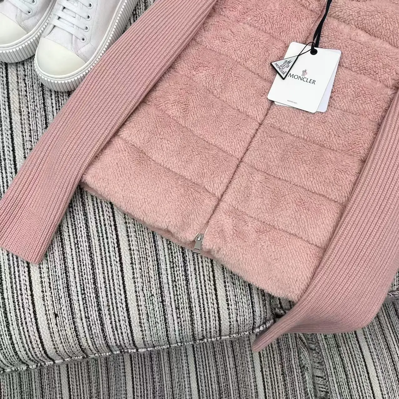 Quilted Down-Filled Cardigan Jacket D47022187 — view 6