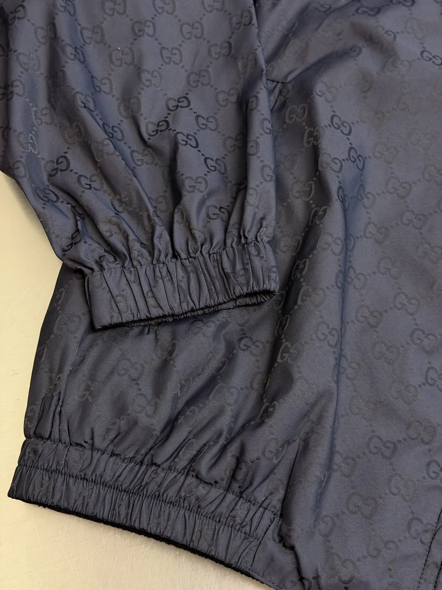 GG Monogram Nylon Hooded Windbreaker D49020467 — view 7