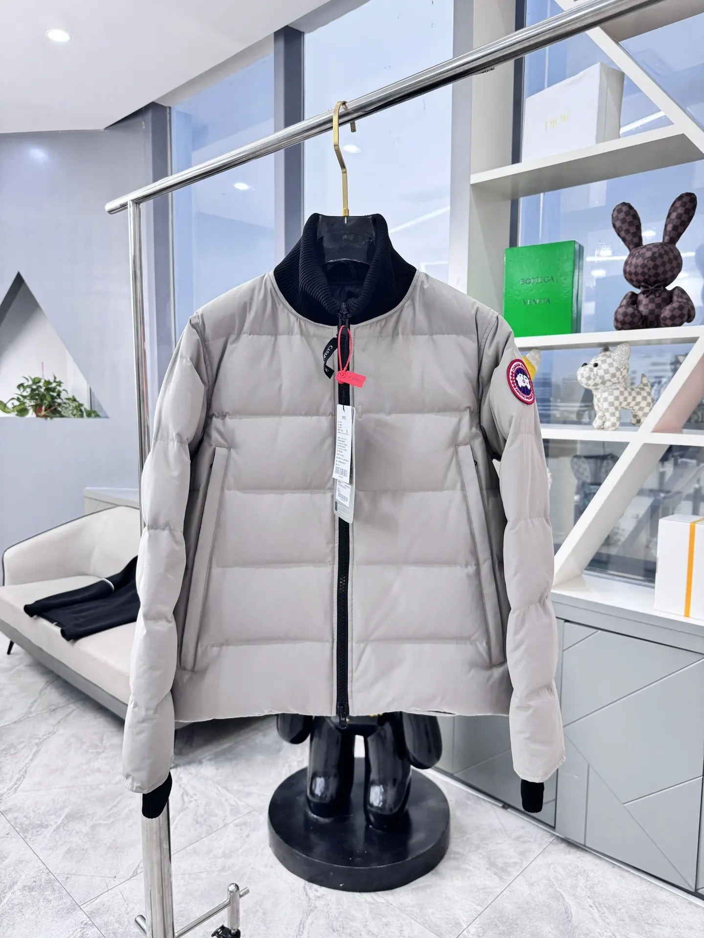 Down-Filled Quilted Puffer Jacket D52022266