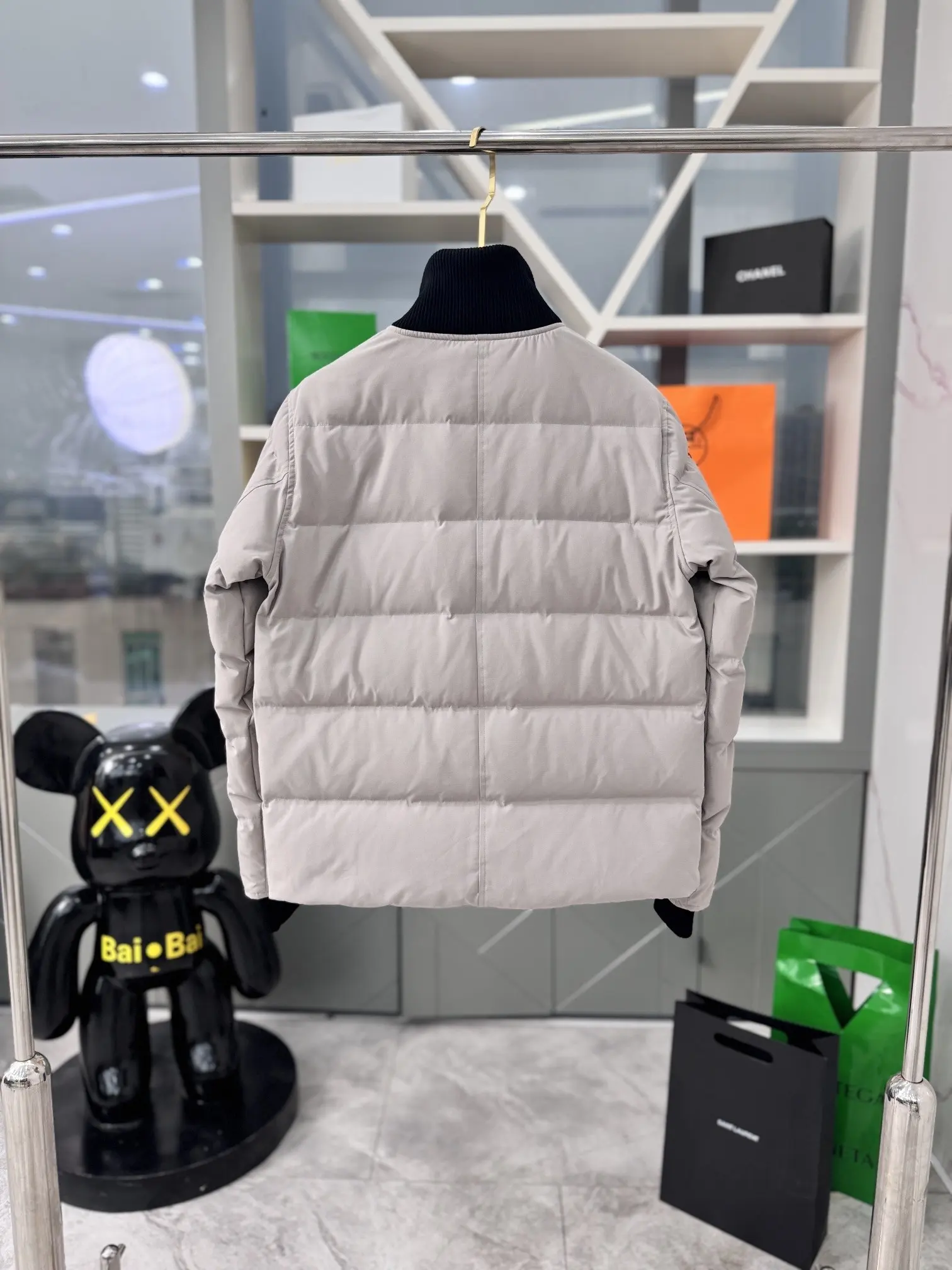 Down-Filled Quilted Puffer Jacket D52022266 — view 2