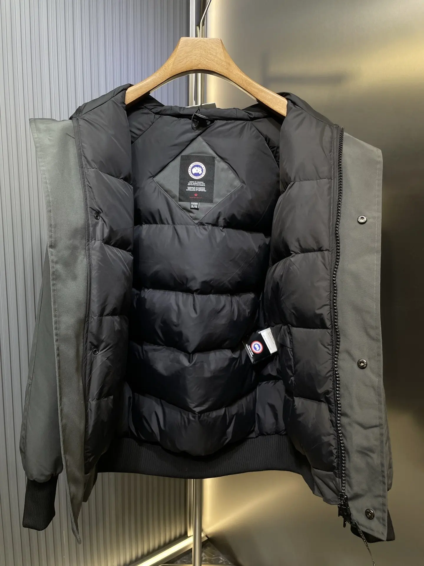 Chilliwack Fur-Trimmed Down Bomber Jacket D53022250 — view 8