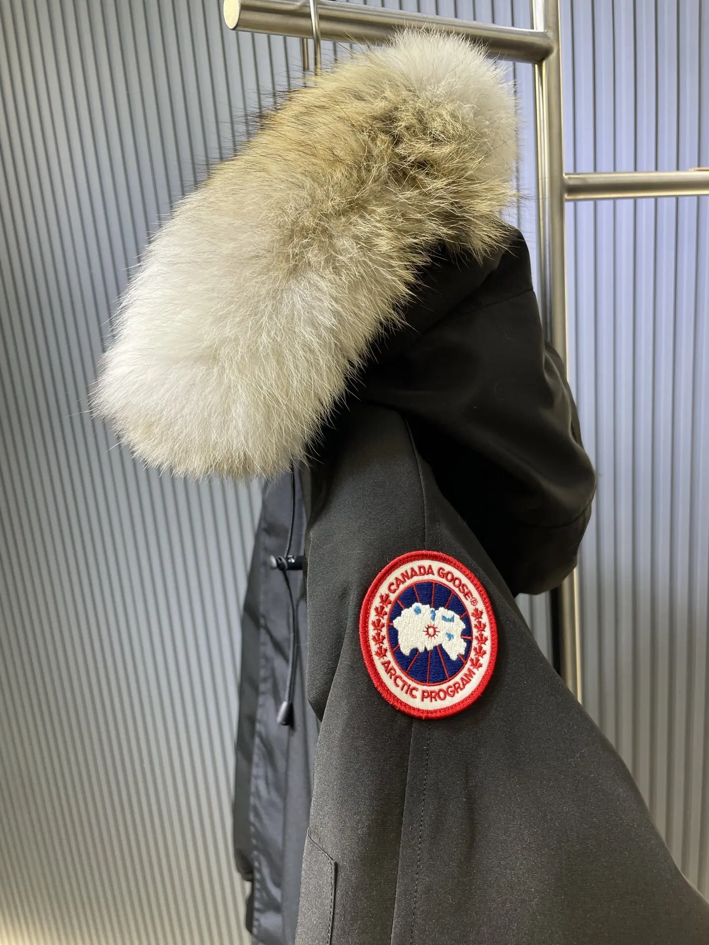 Chilliwack Fur-Trimmed Down Bomber Jacket D53022249 — view 3