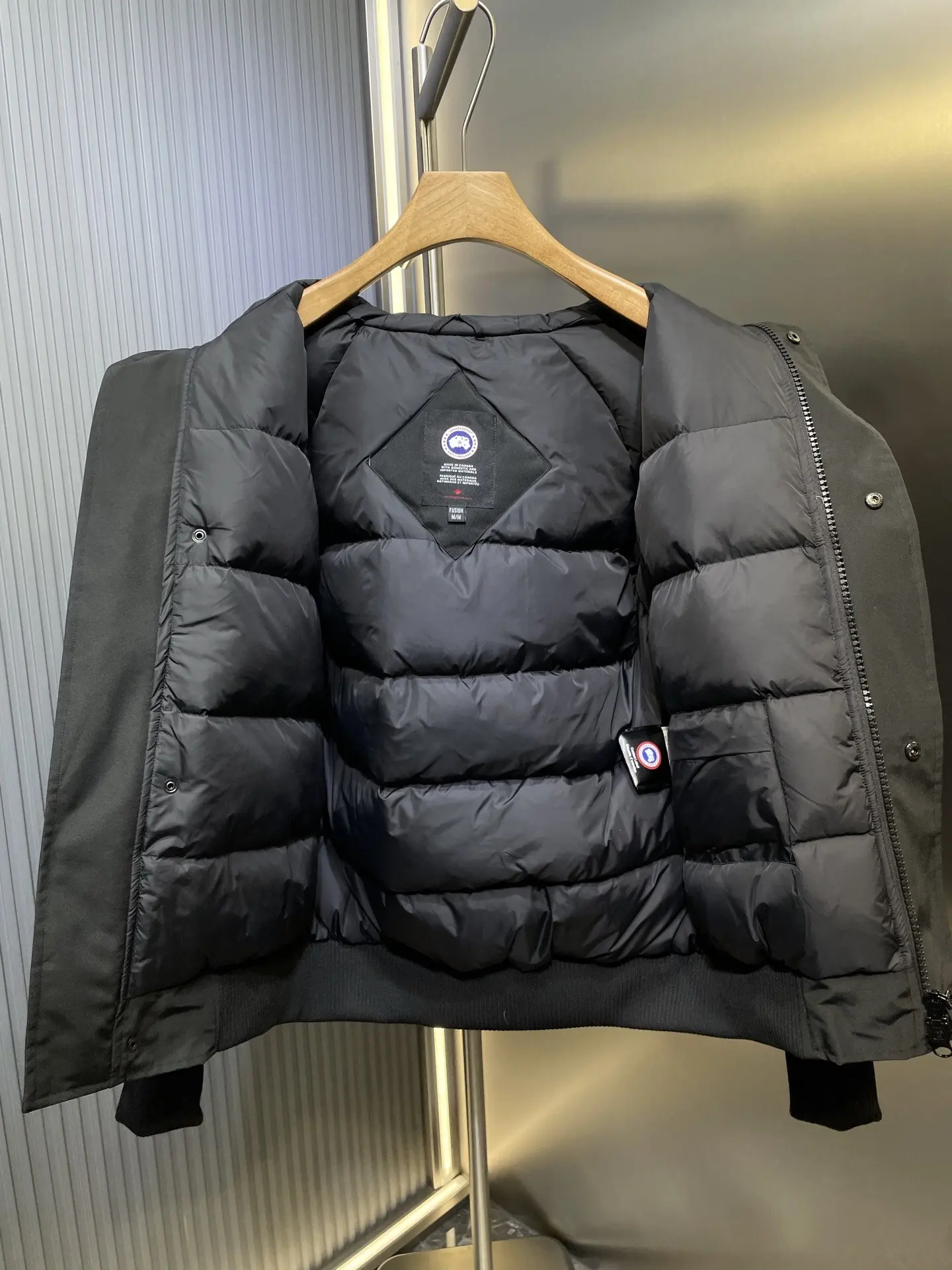 Chilliwack Fur-Trimmed Down Bomber Jacket D53022249 — view 7