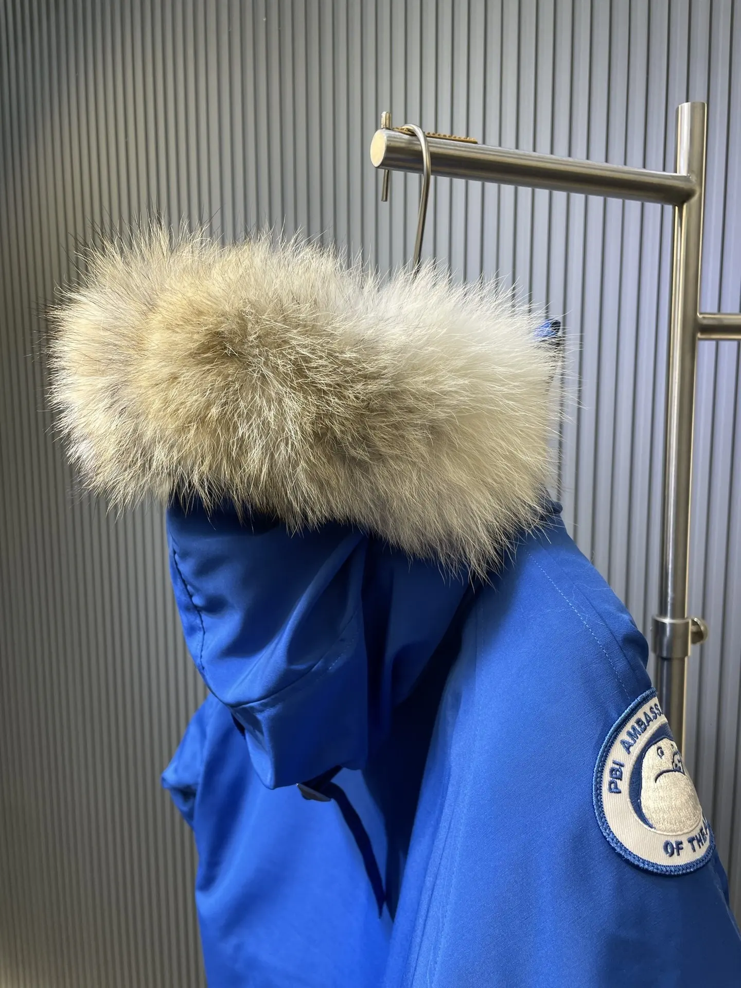 Chilliwack Fur-Trimmed Down Bomber Jacket D53022246 — view 4