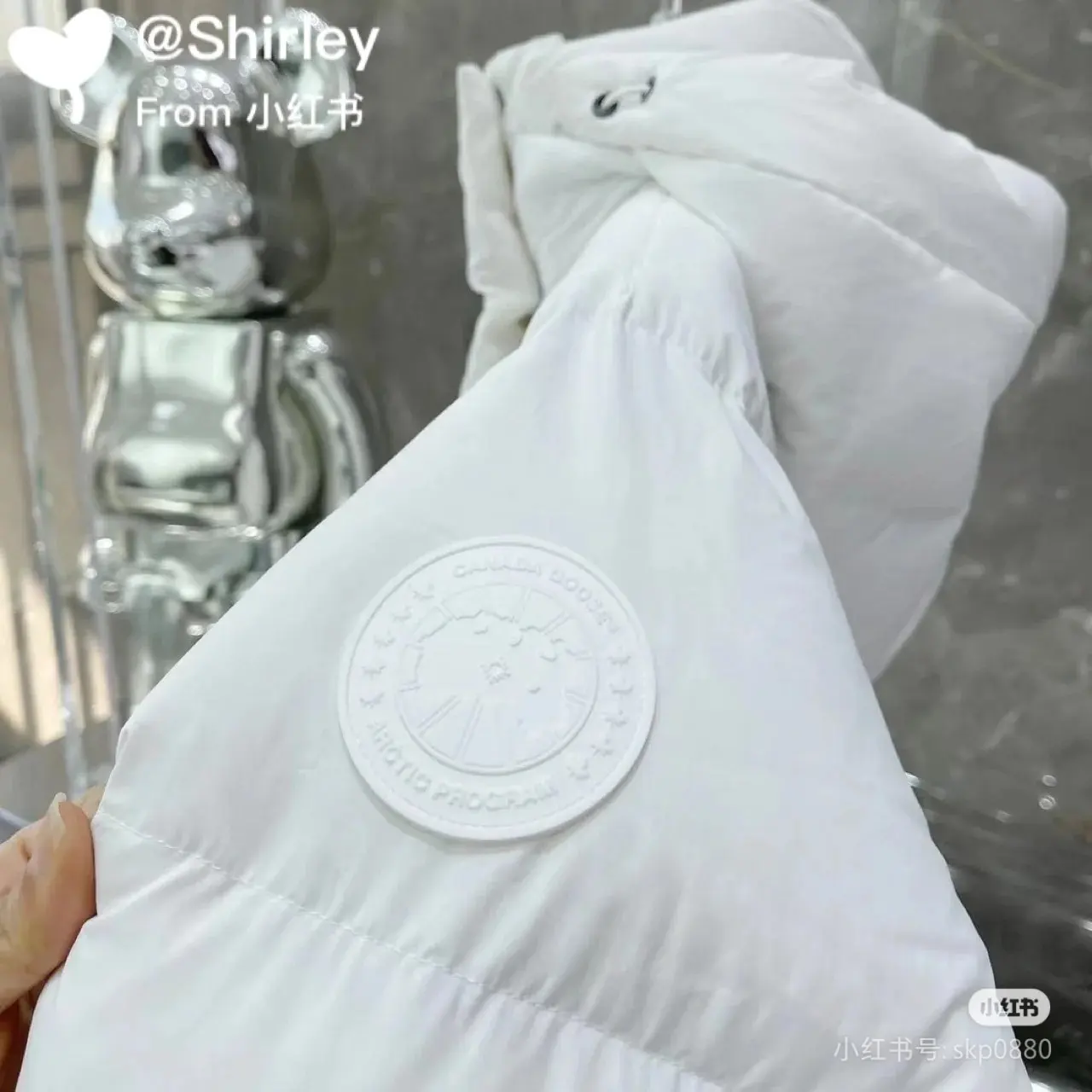 Junction Pastel Down Parka with White Label D53022281 — view 3