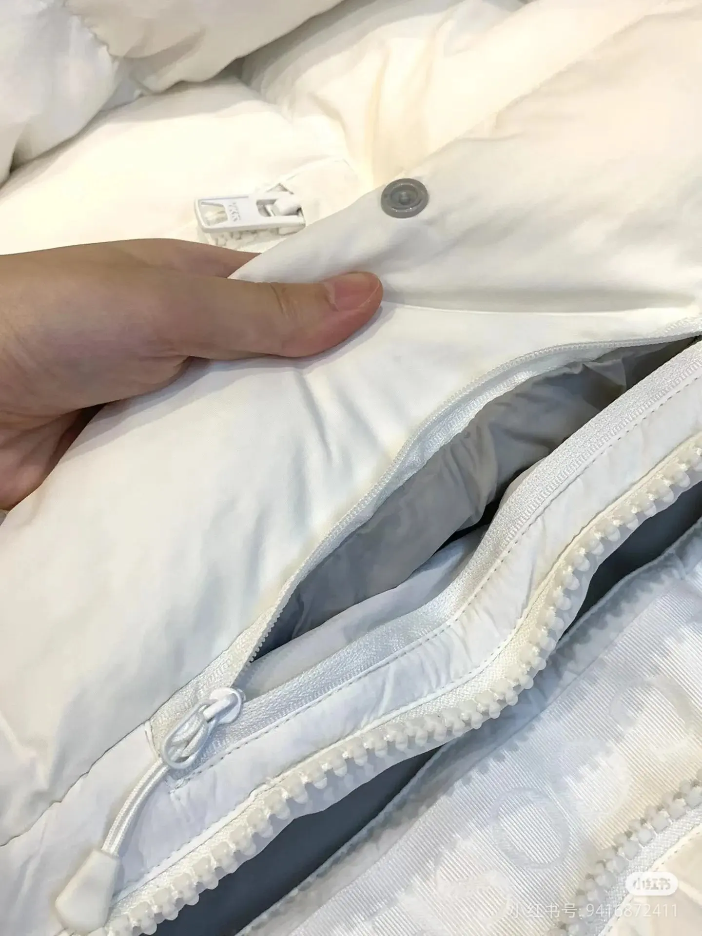 Junction Pastel Down Parka with White Label D53022281 — view 6