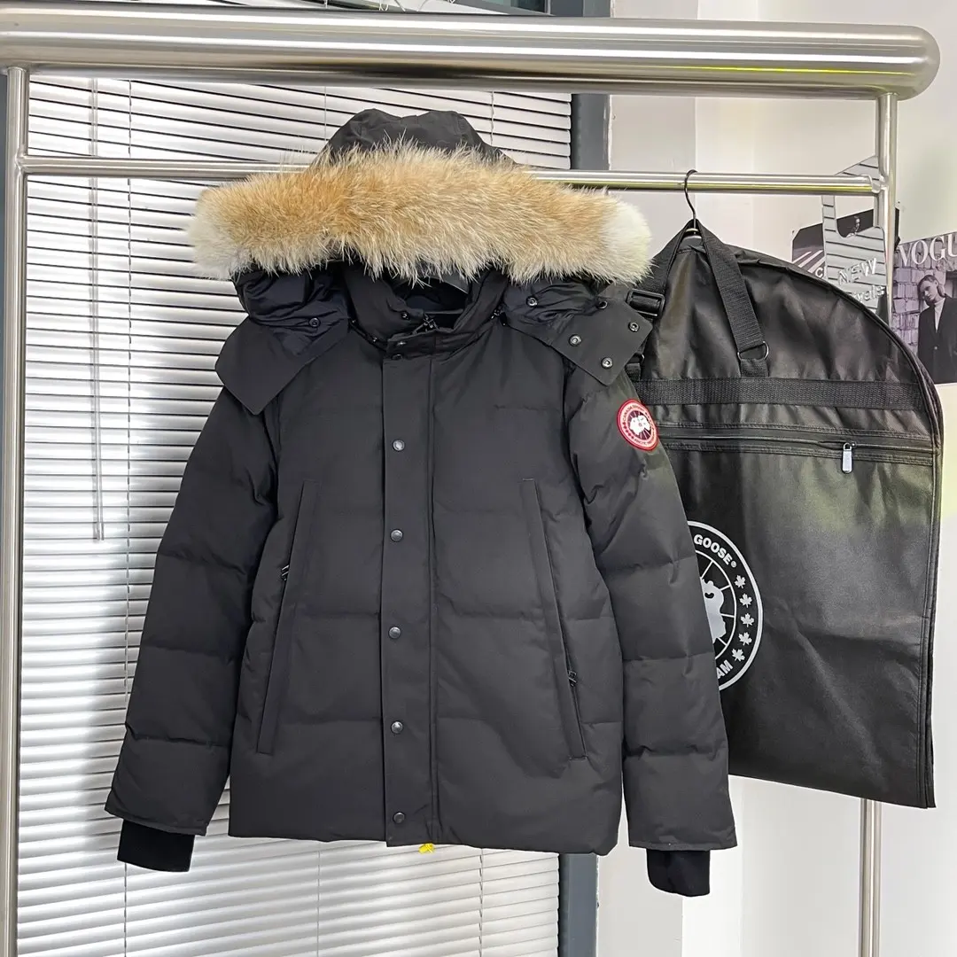 Fur-Trimmed Down-Filled Puffer Jacket D54022235