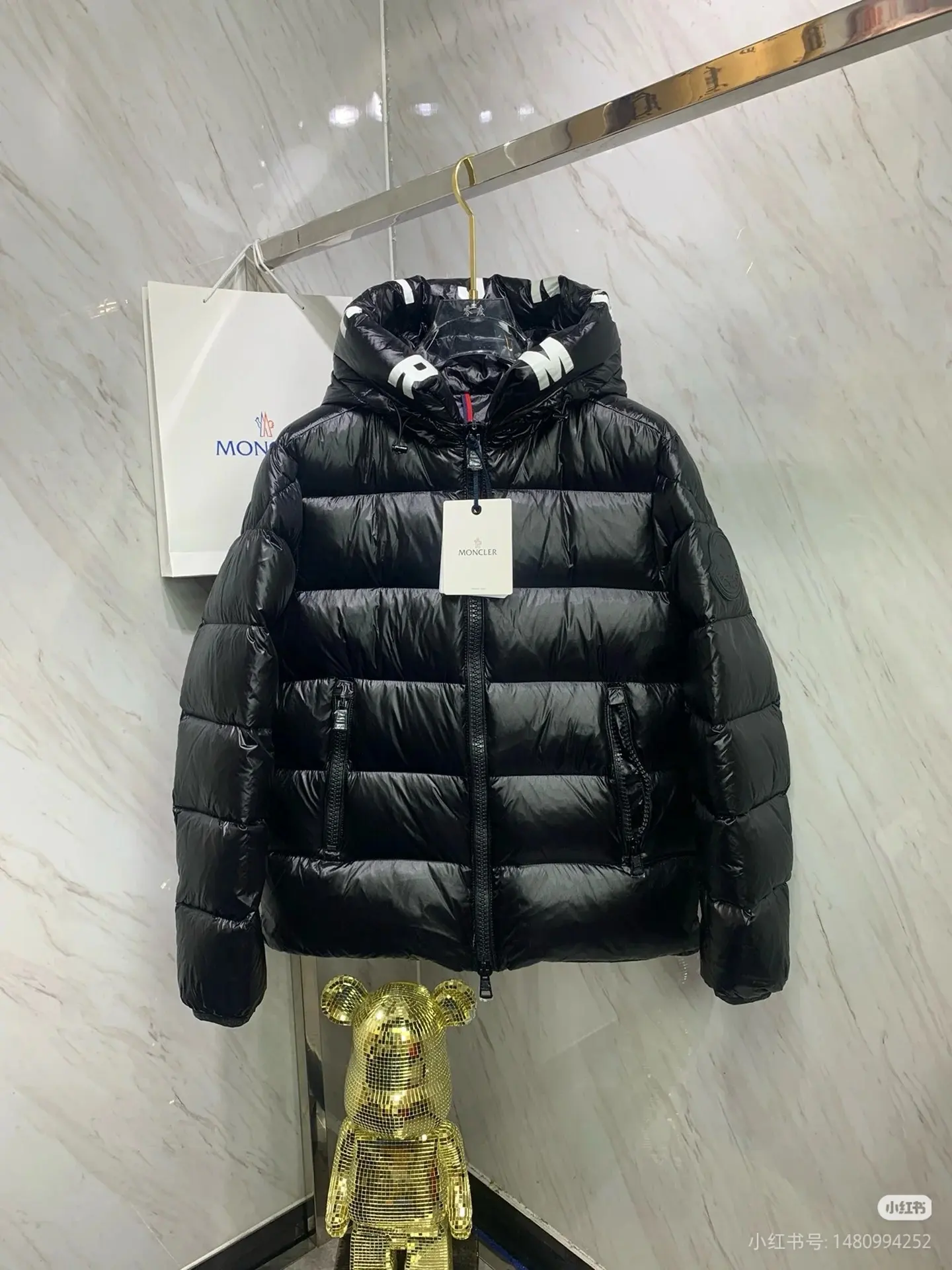 Salzman Hooded Down-Filled Puffer Jacket D57022271 — view 5