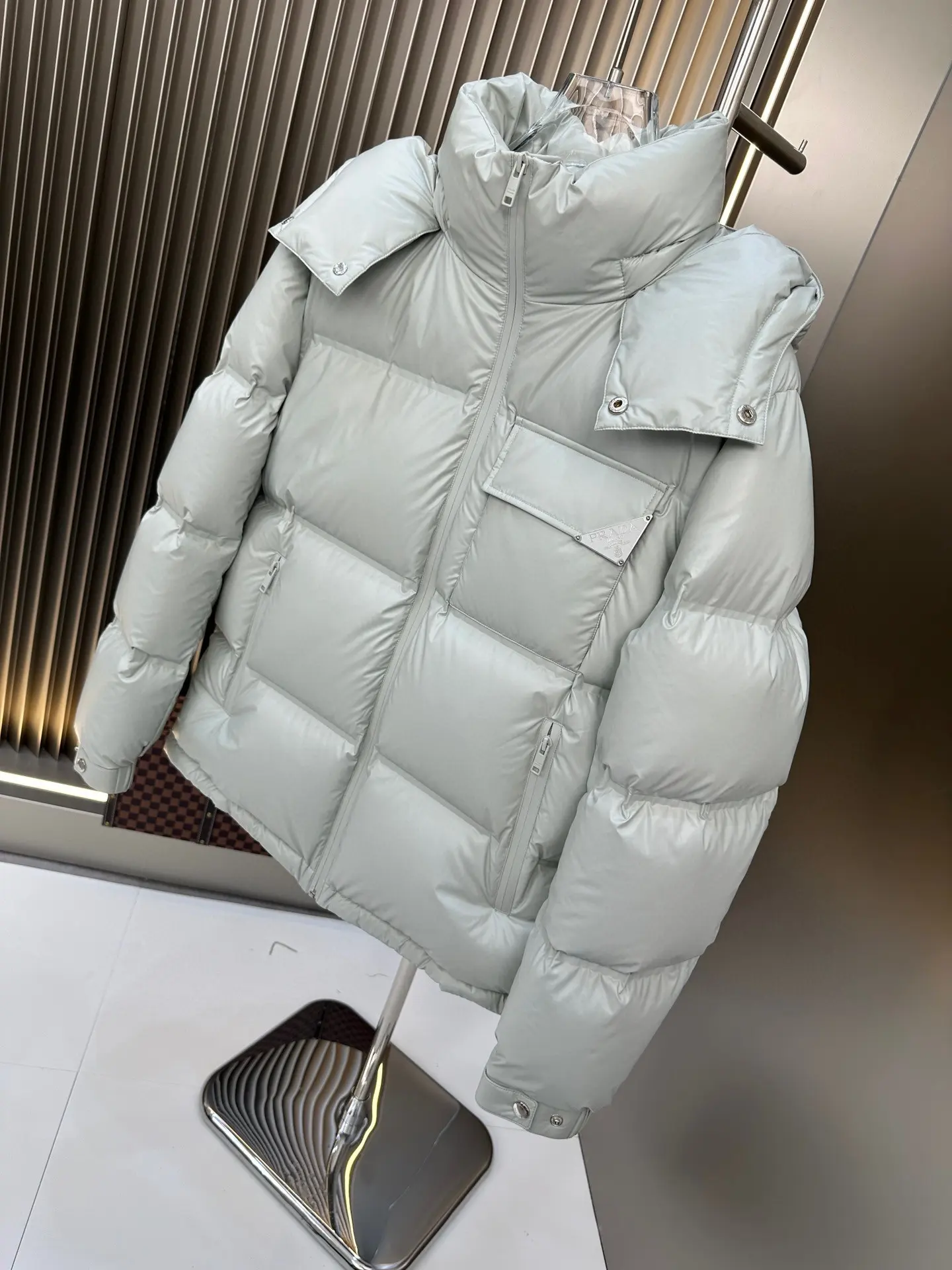 Hooded Down-Filled Puffer Jacket D59022184 — view 2