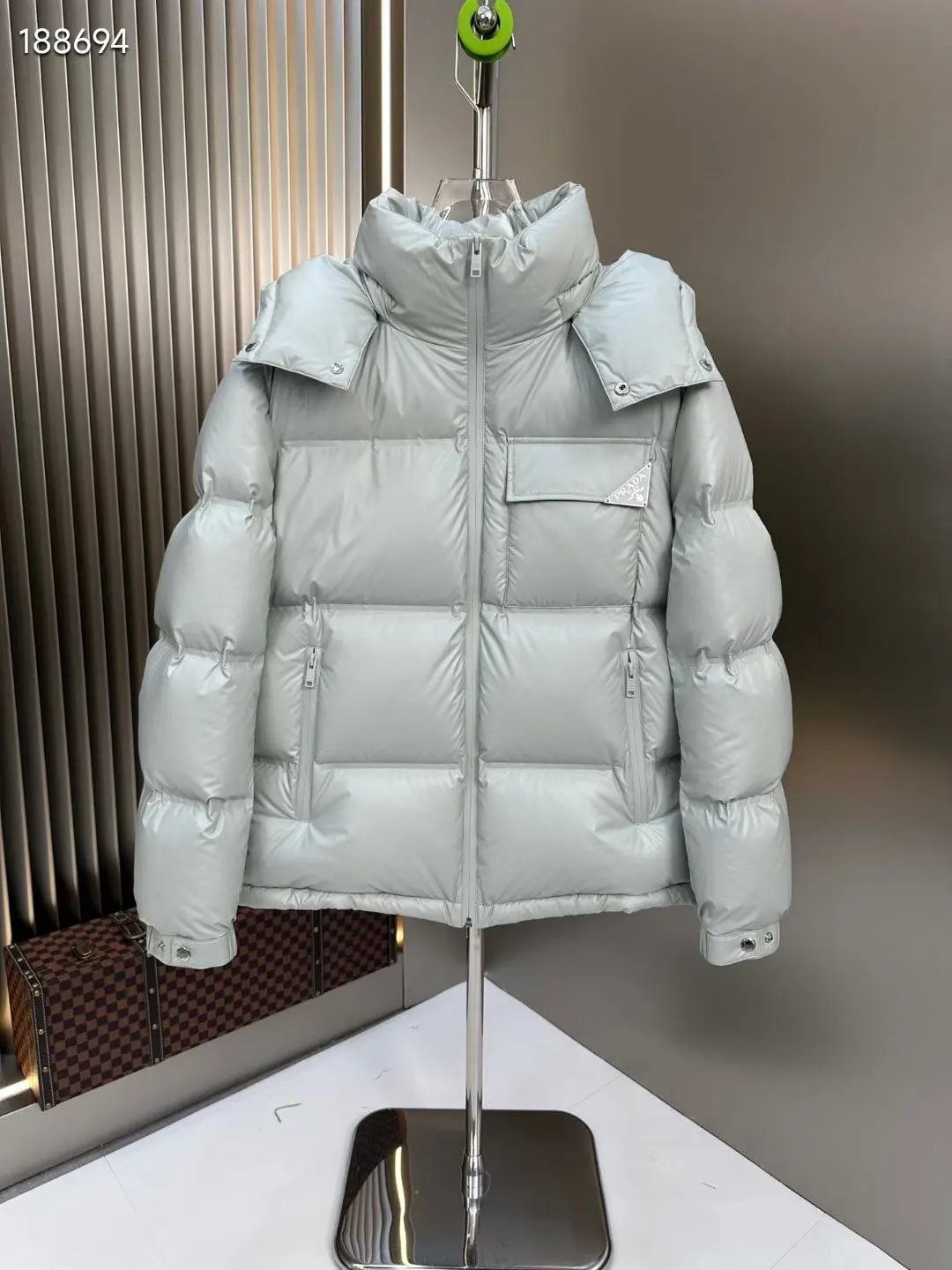 Hooded Down-Filled Puffer Jacket D59022184 — view 8