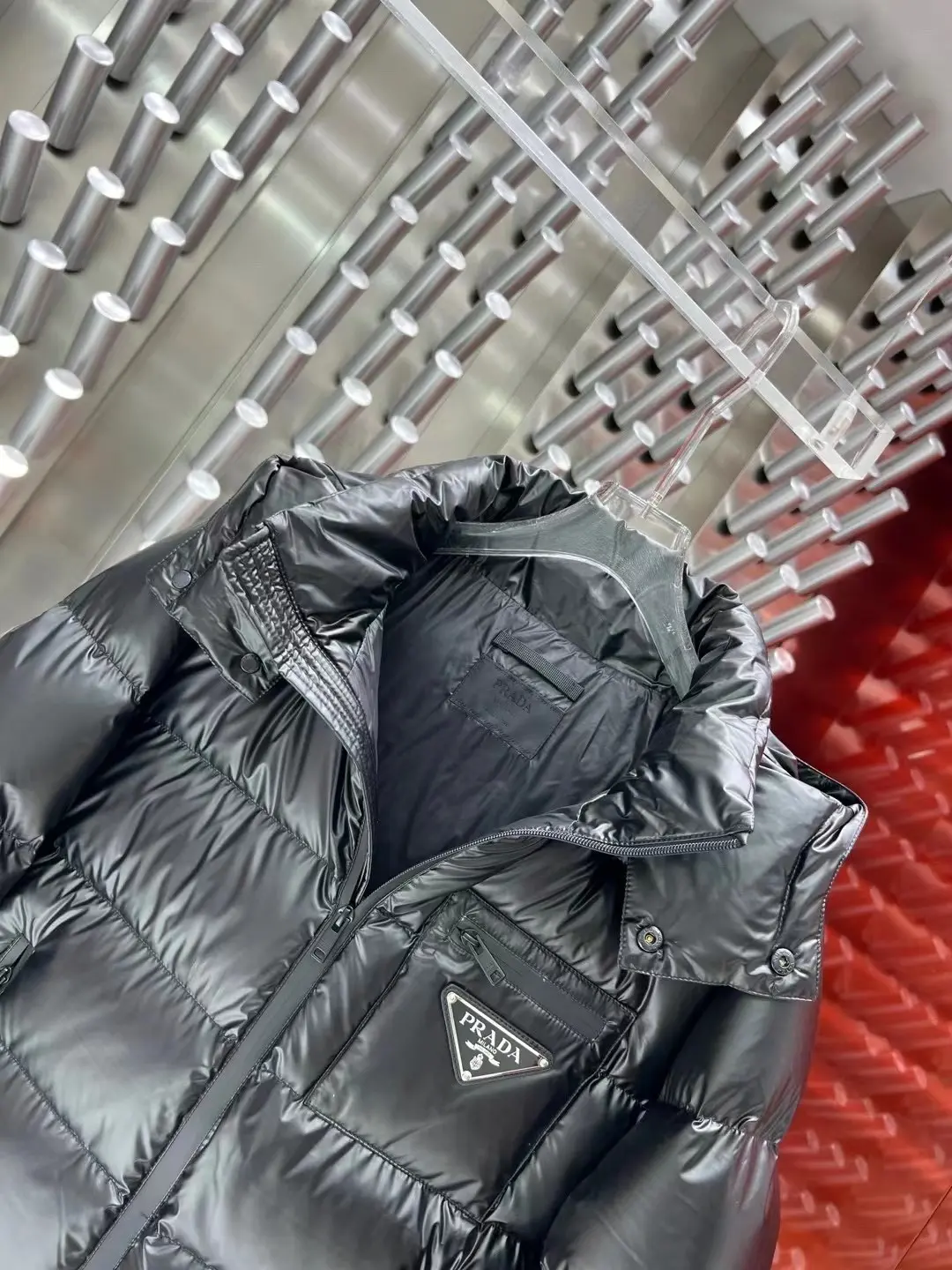 Hooded Down-Filled Puffer Jacket D59022277 — view 6