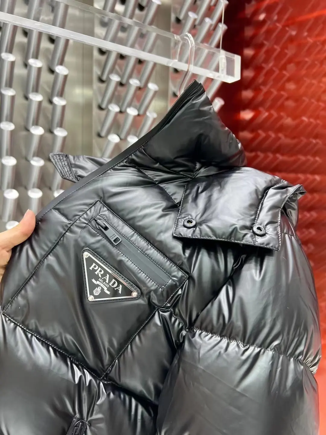 Hooded Down-Filled Puffer Jacket D59022277 — view 7