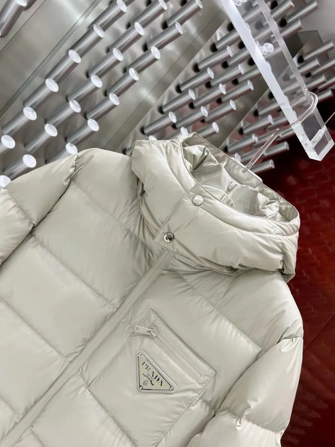 Hooded Down-Filled Puffer Jacket D59022276 — view 5