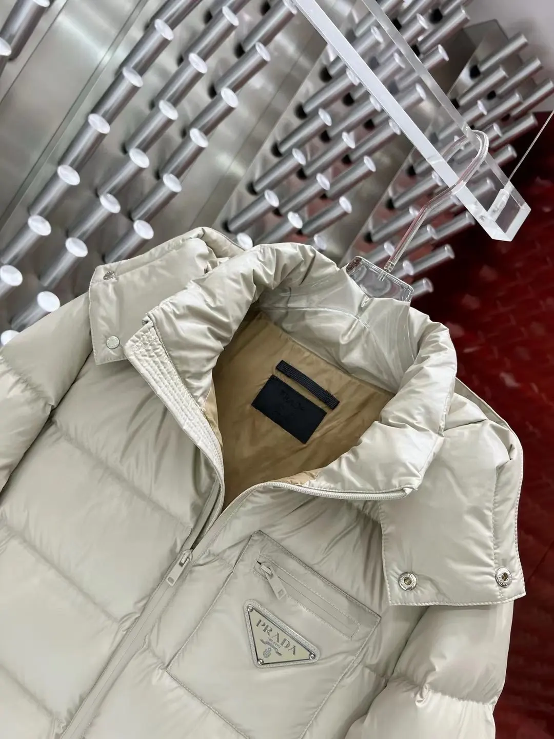 Hooded Down-Filled Puffer Jacket D59022276 — view 6