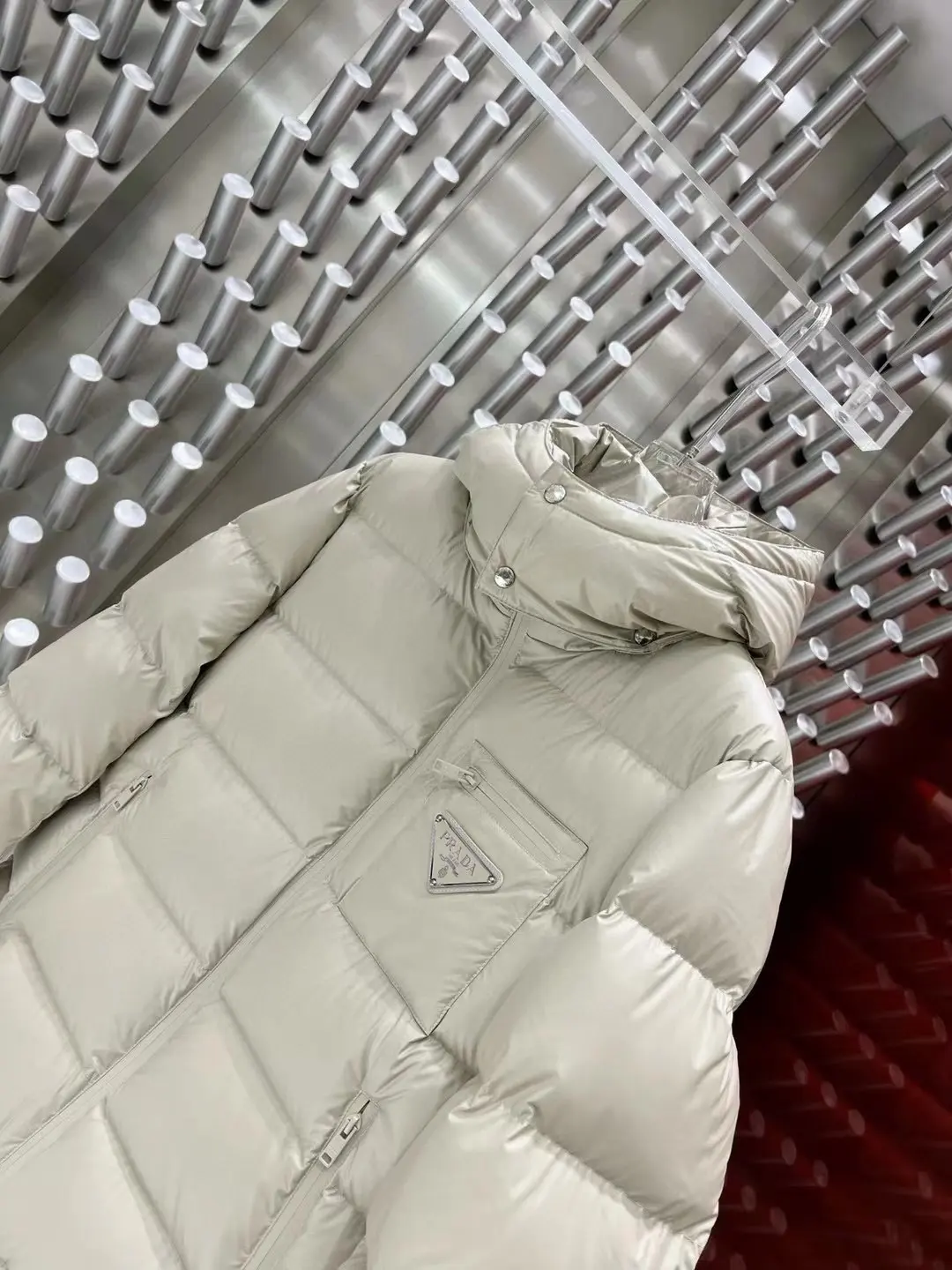 Hooded Down-Filled Puffer Jacket D59022276 — view 8