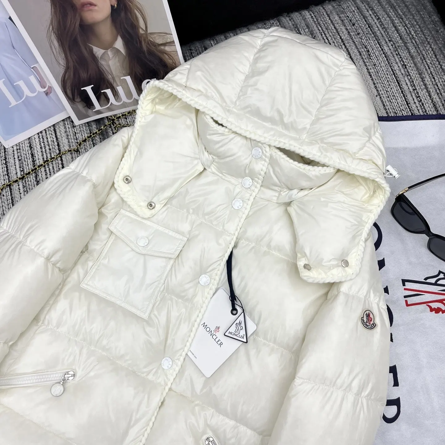 Glarein Hooded Down Puffer Jacket D59022176 — view 2