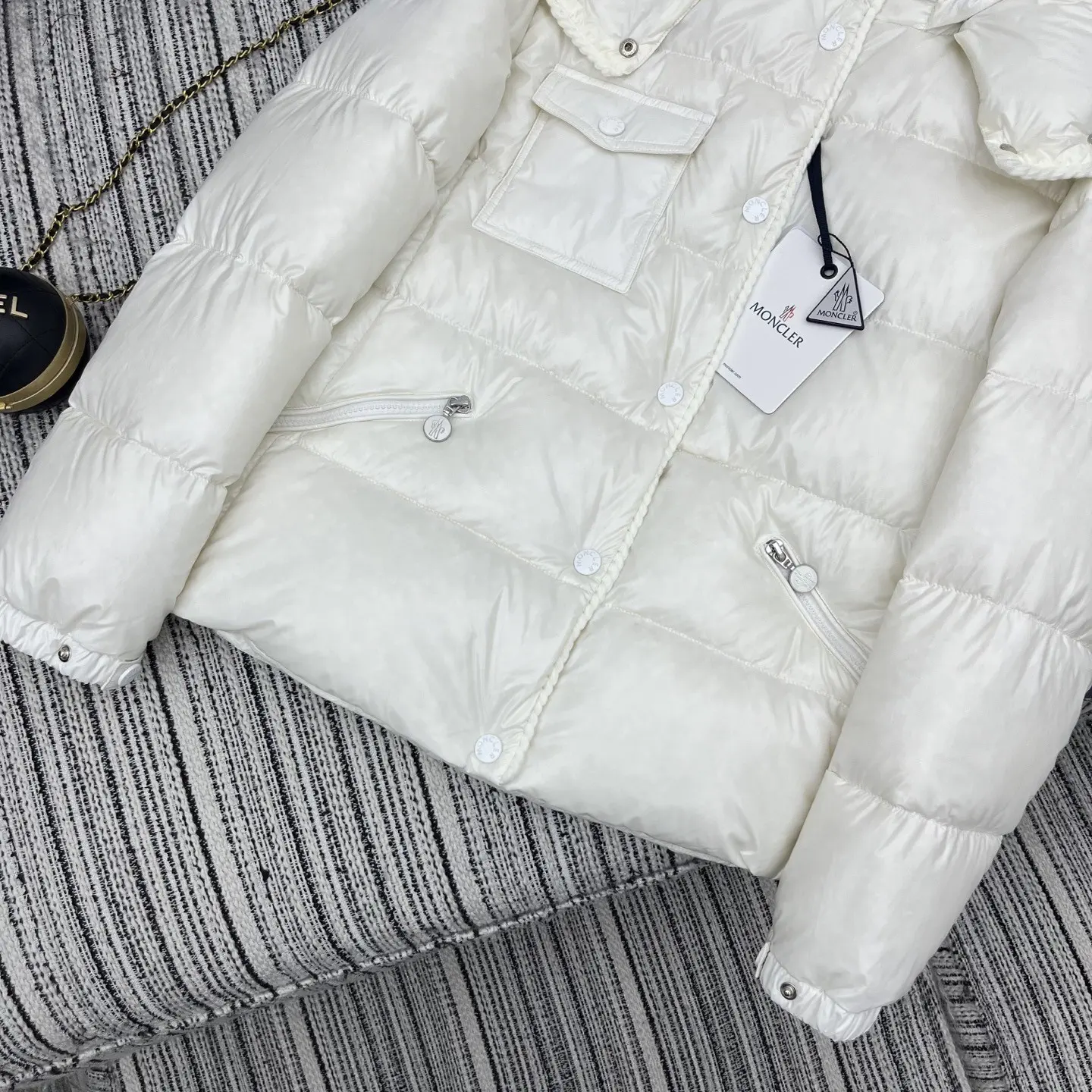 Glarein Hooded Down Puffer Jacket D59022176 — view 5