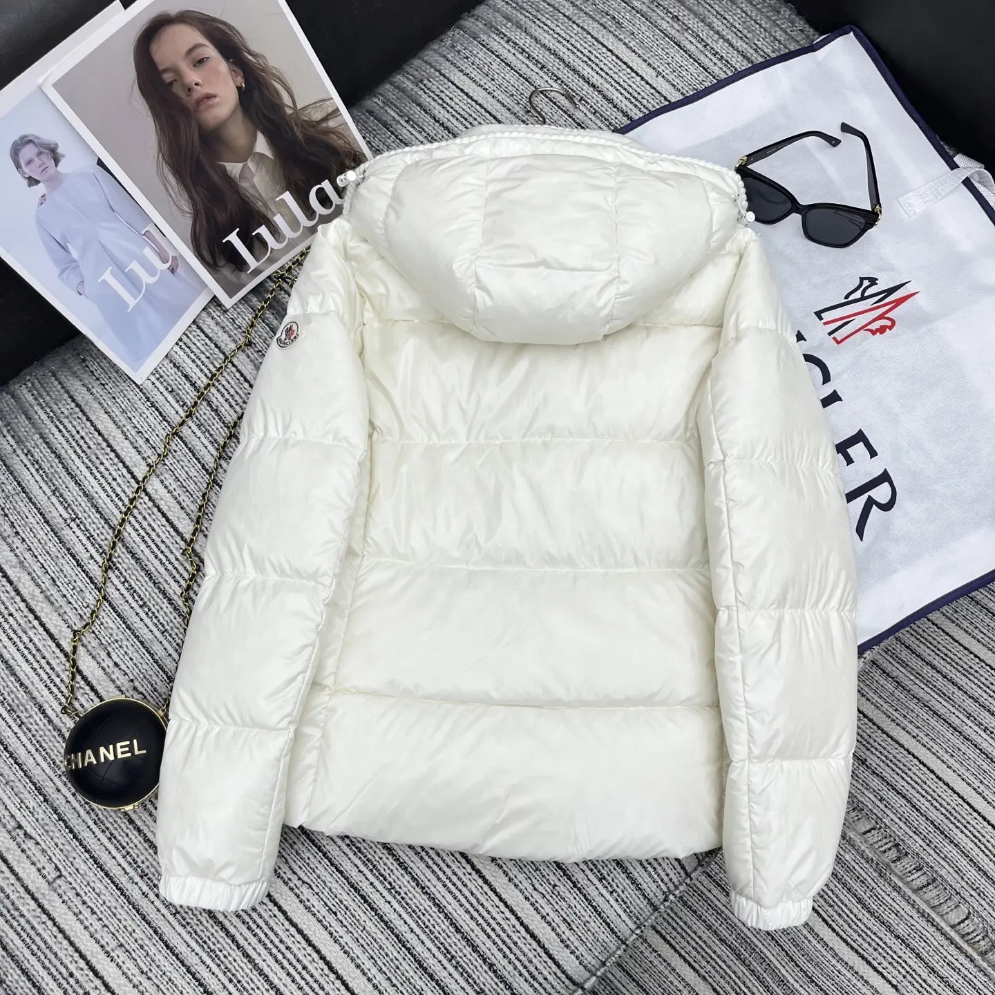 Glarein Hooded Down Puffer Jacket D59022176 — view 8