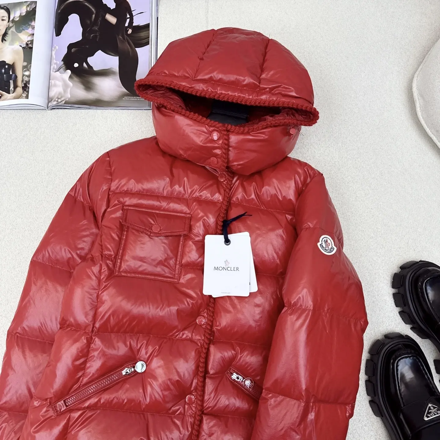 Glarein Hooded Down Puffer Jacket D59022177 — view 2