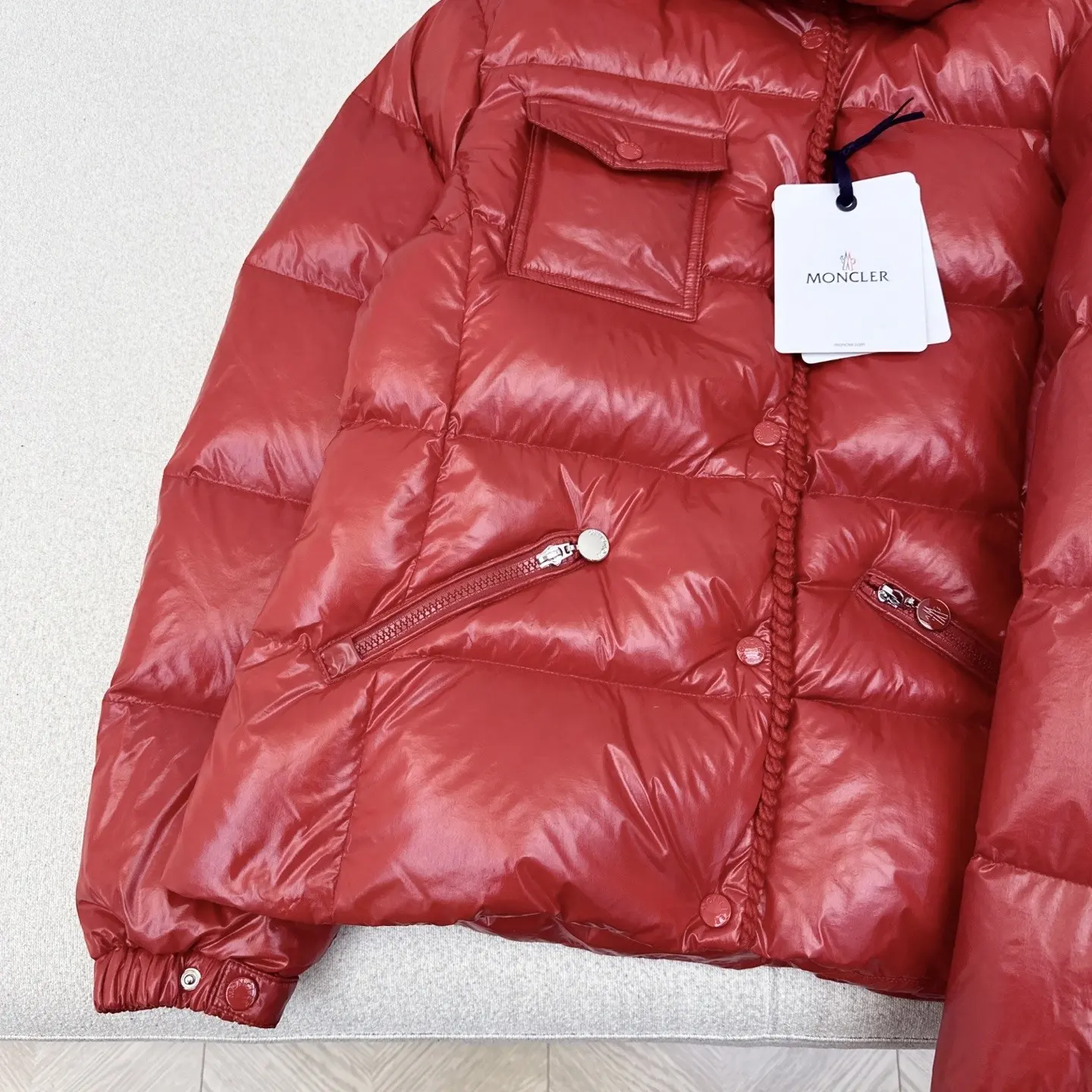 Glarein Hooded Down Puffer Jacket D59022177 — view 4